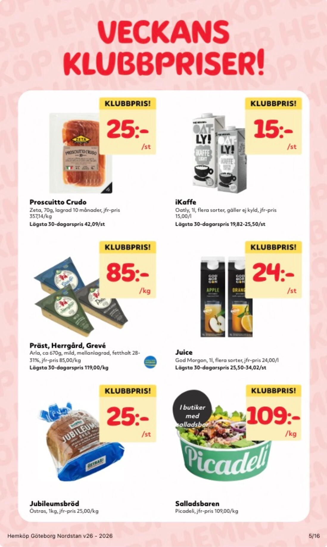 hemkop - Aktuellt Hemköp reklamblad från måndag, 22/06/2026 till söndag, 28/06/2026 - page: 5