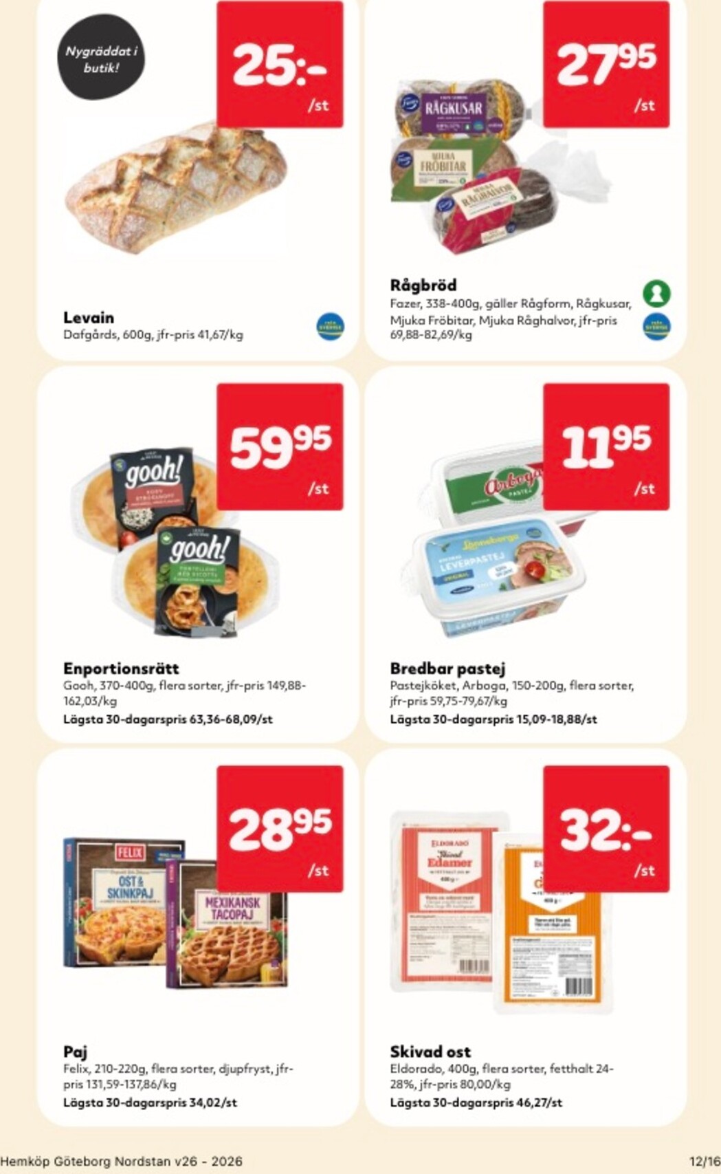 hemkop - Aktuellt Hemköp reklamblad från måndag, 22/06/2026 till söndag, 28/06/2026 - page: 12