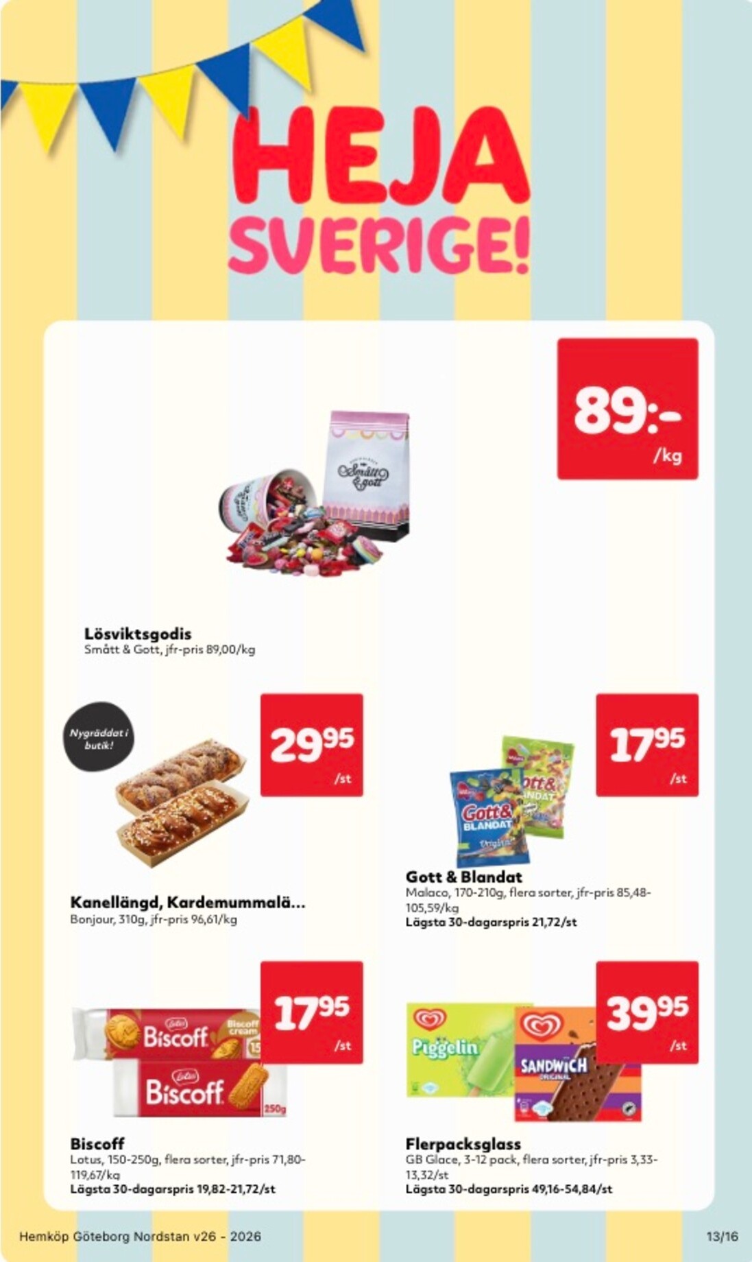 hemkop - Aktuellt Hemköp reklamblad från måndag, 22/06/2026 till söndag, 28/06/2026 - page: 13