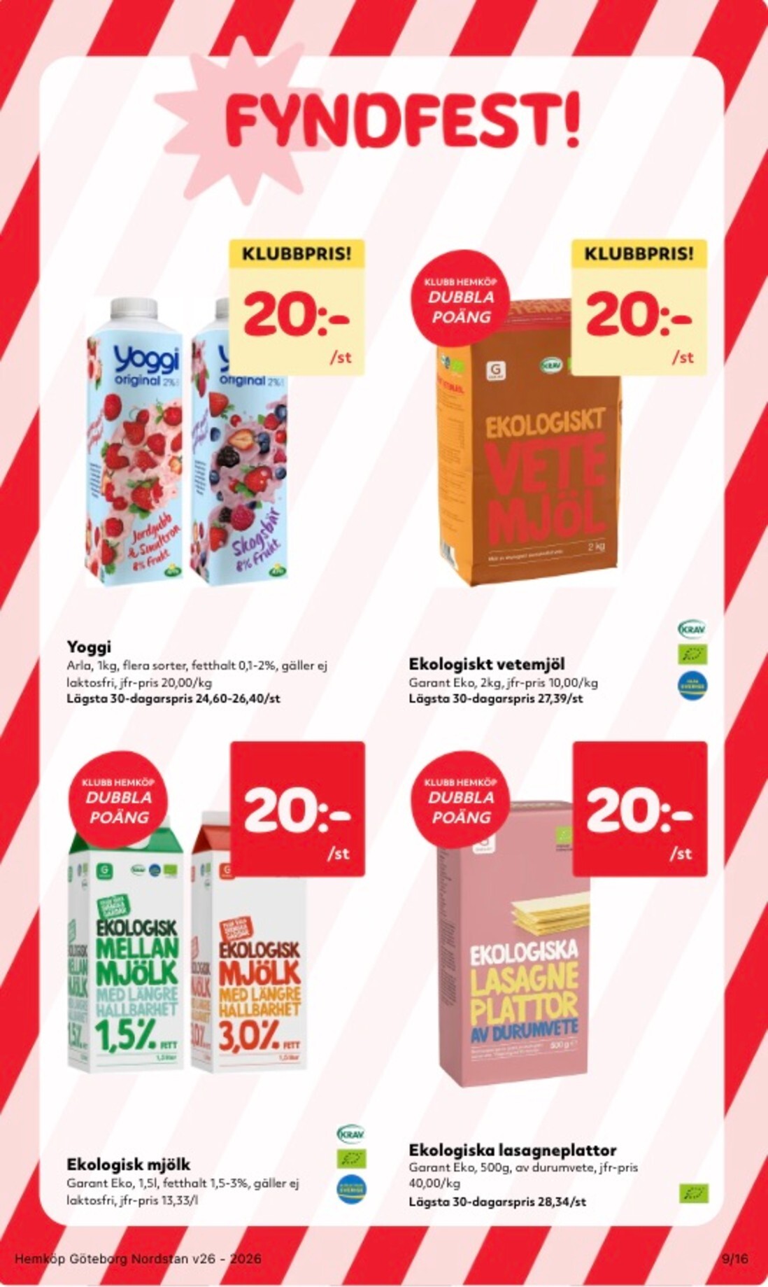 hemkop - Aktuellt Hemköp reklamblad från måndag, 22/06/2026 till söndag, 28/06/2026 - page: 9