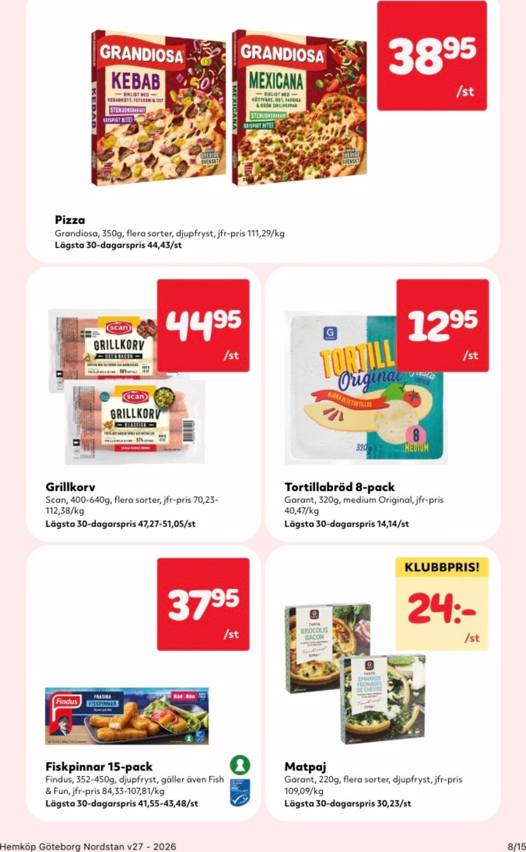 hemkop - Aktuellt Hemköp reklamblad från måndag, 29/06/2026 till söndag, 05/07/2026 - page: 8
