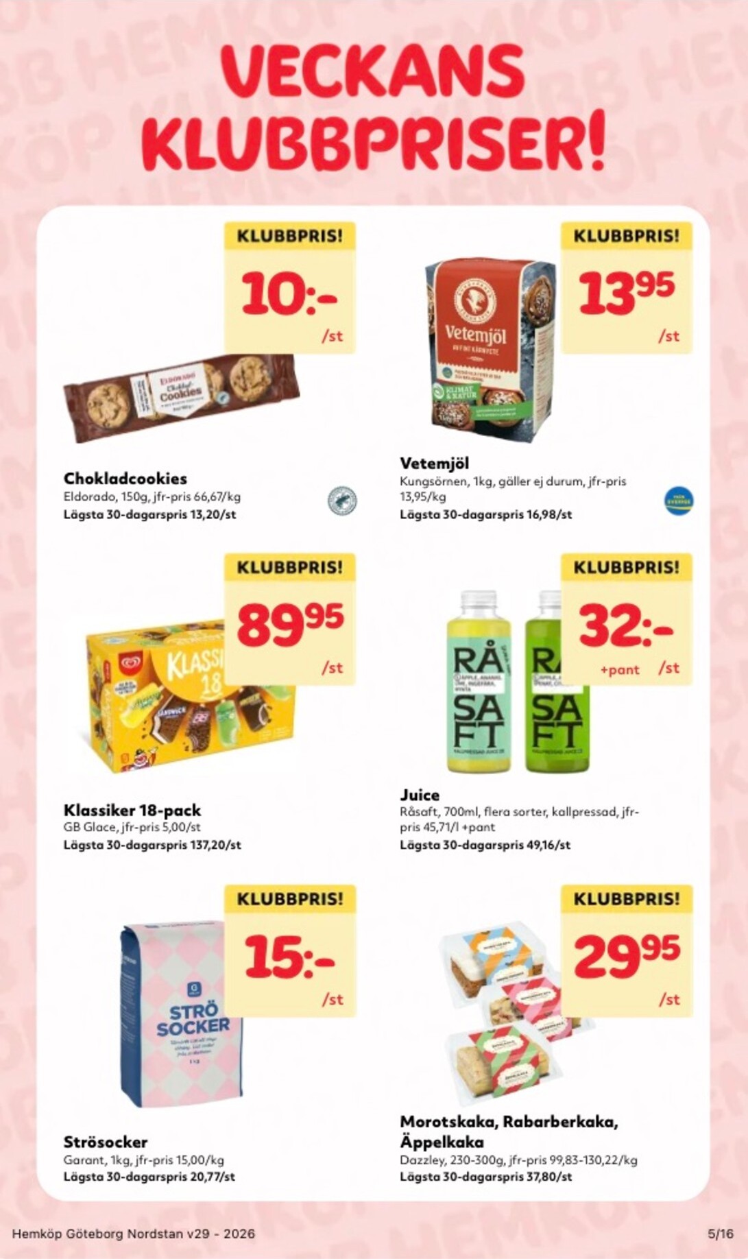 hemkop - Aktuellt Hemköp reklamblad från måndag, 13/07/2026 till söndag, 19/07/2026 - page: 5