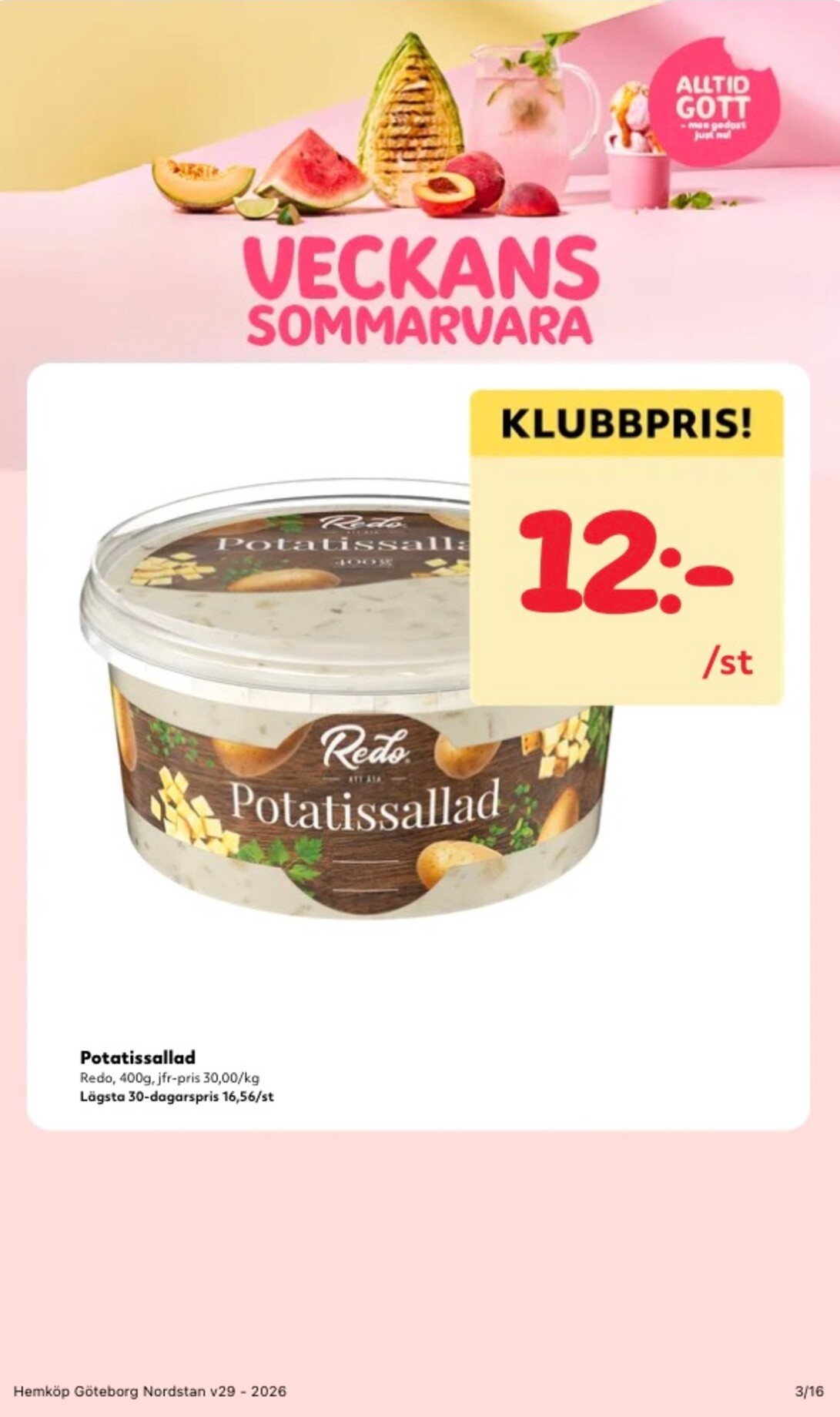 hemkop - Aktuellt Hemköp reklamblad från måndag, 13/07/2026 till söndag, 19/07/2026 - page: 3