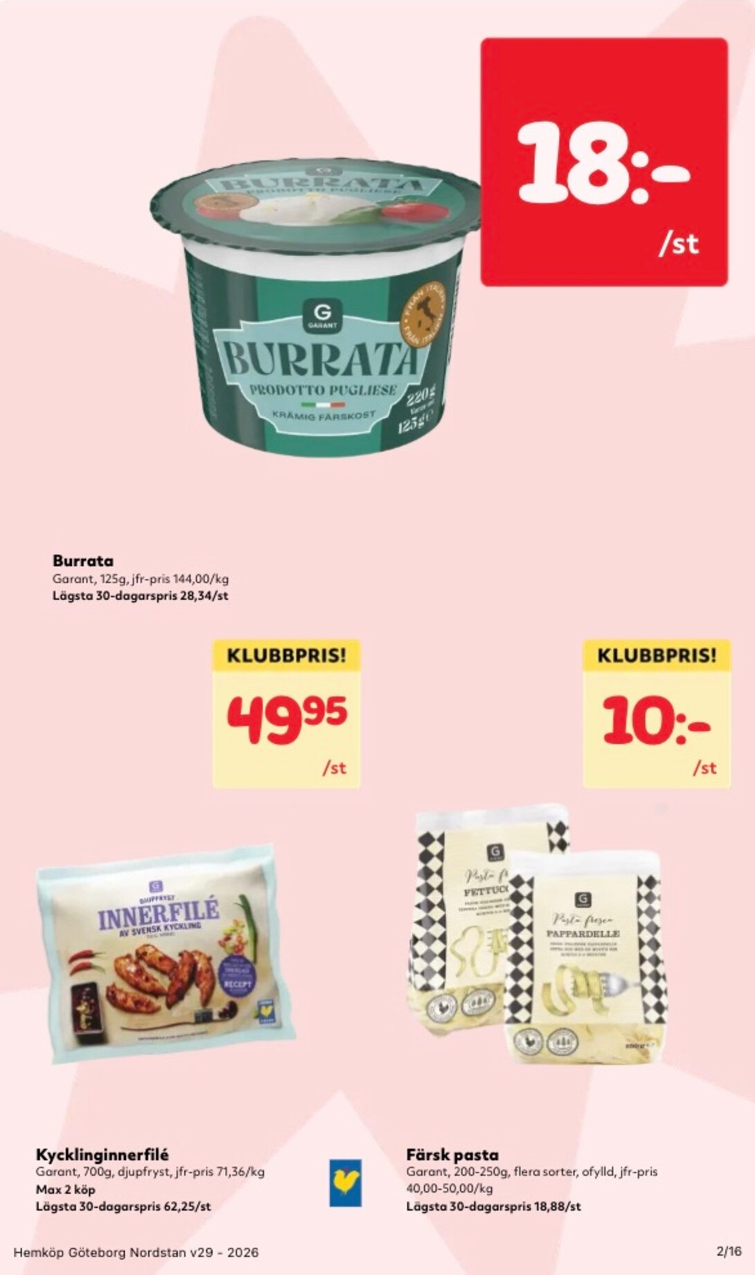 hemkop - Aktuellt Hemköp reklamblad från måndag, 13/07/2026 till söndag, 19/07/2026 - page: 2