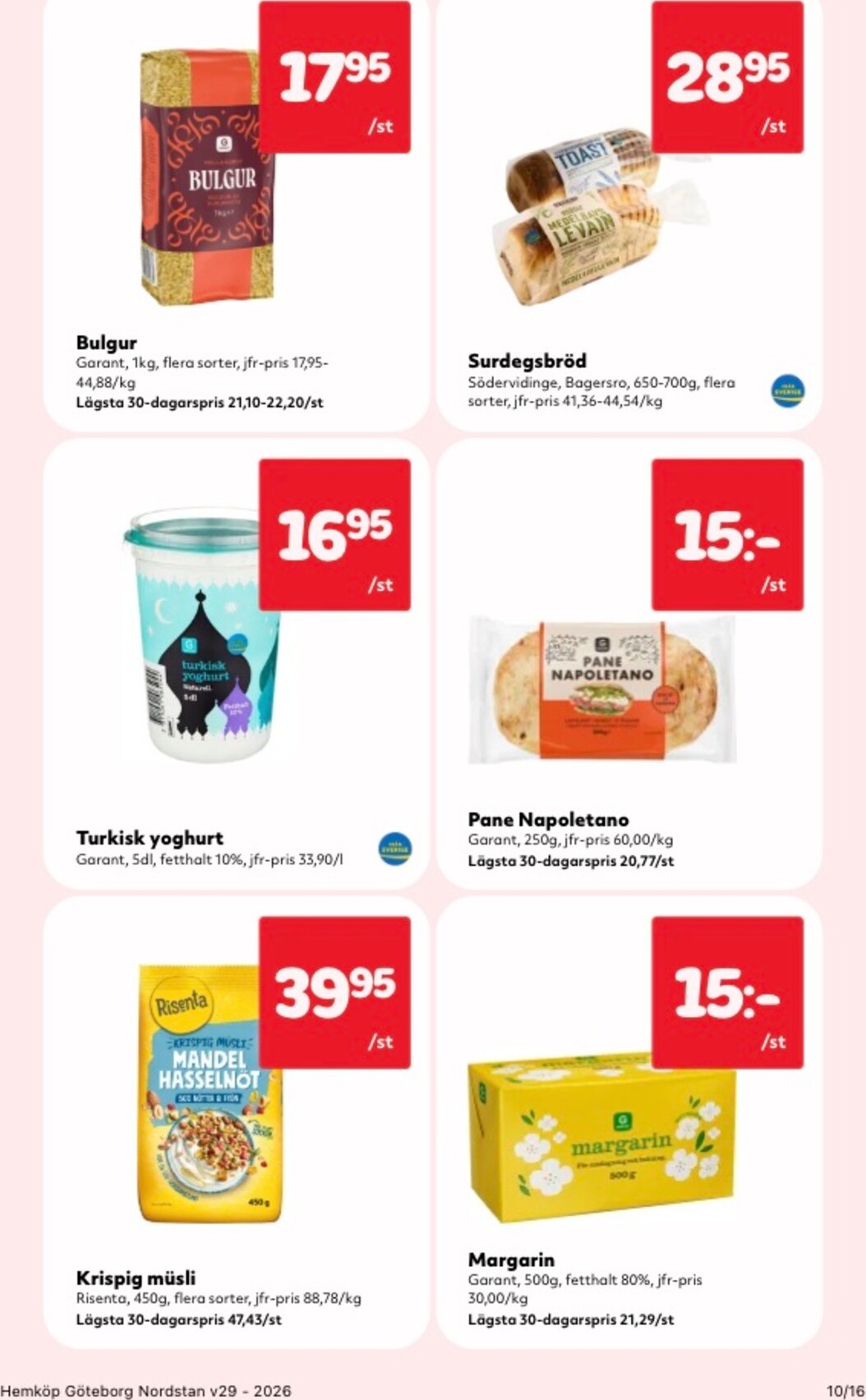 hemkop - Aktuellt Hemköp reklamblad från måndag, 13/07/2026 till söndag, 19/07/2026 - page: 10