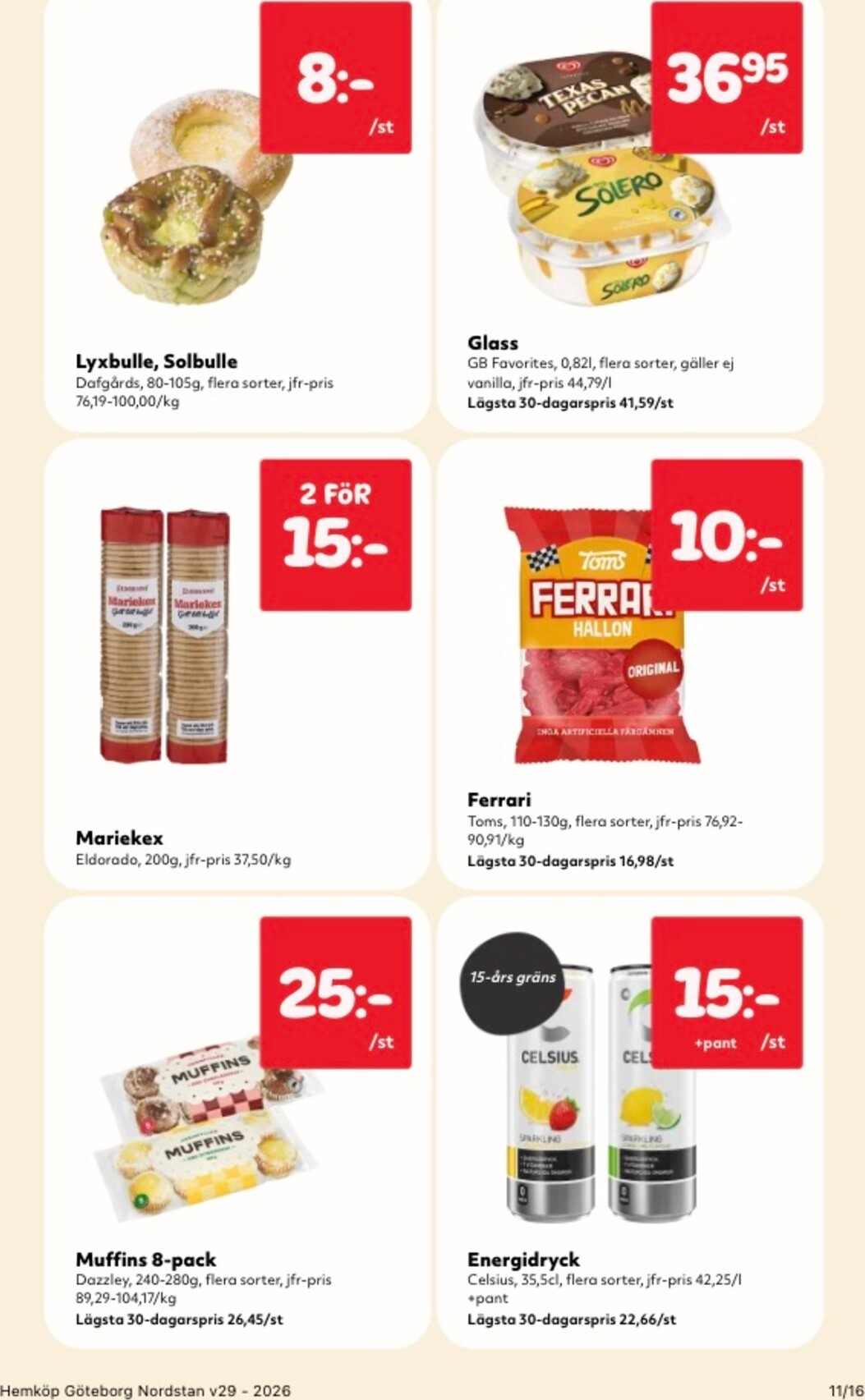hemkop - Aktuellt Hemköp reklamblad från måndag, 13/07/2026 till söndag, 19/07/2026 - page: 11