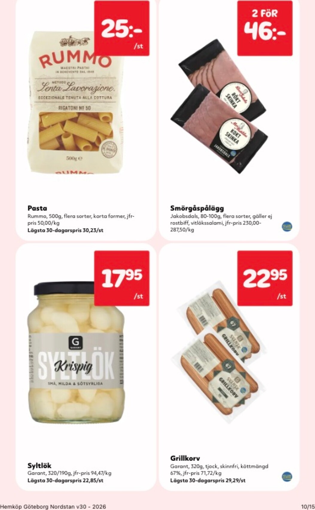 hemkop - Aktuellt Hemköp reklamblad från måndag, 20/07/2026 till söndag, 26/07/2026 - page: 10