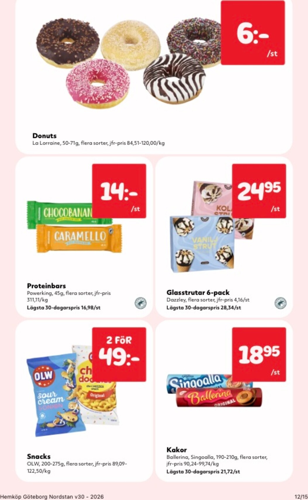hemkop - Aktuellt Hemköp reklamblad från måndag, 20/07/2026 till söndag, 26/07/2026 - page: 12