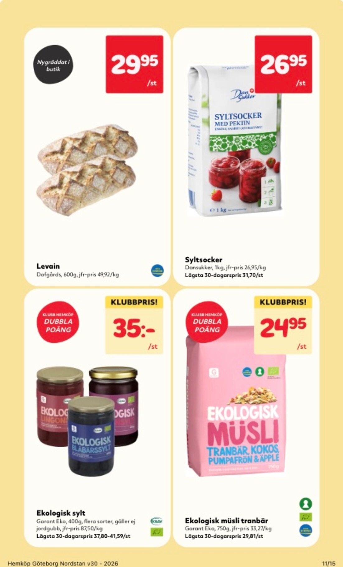 hemkop - Aktuellt Hemköp reklamblad från måndag, 20/07/2026 till söndag, 26/07/2026 - page: 11