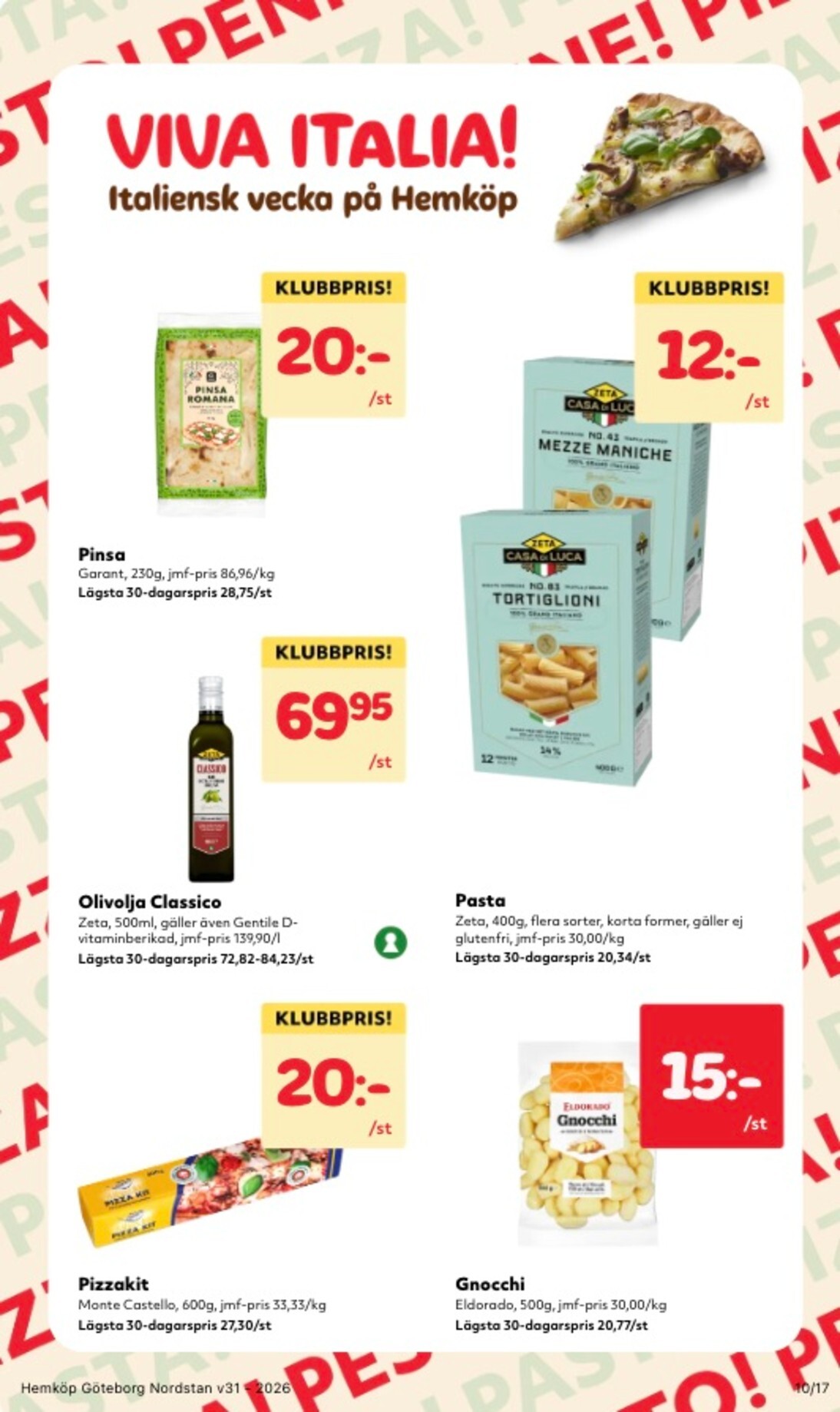 hemkop - Aktuellt Hemköp reklamblad från måndag, 27/07/2026 till söndag, 02/08/2026 - page: 10