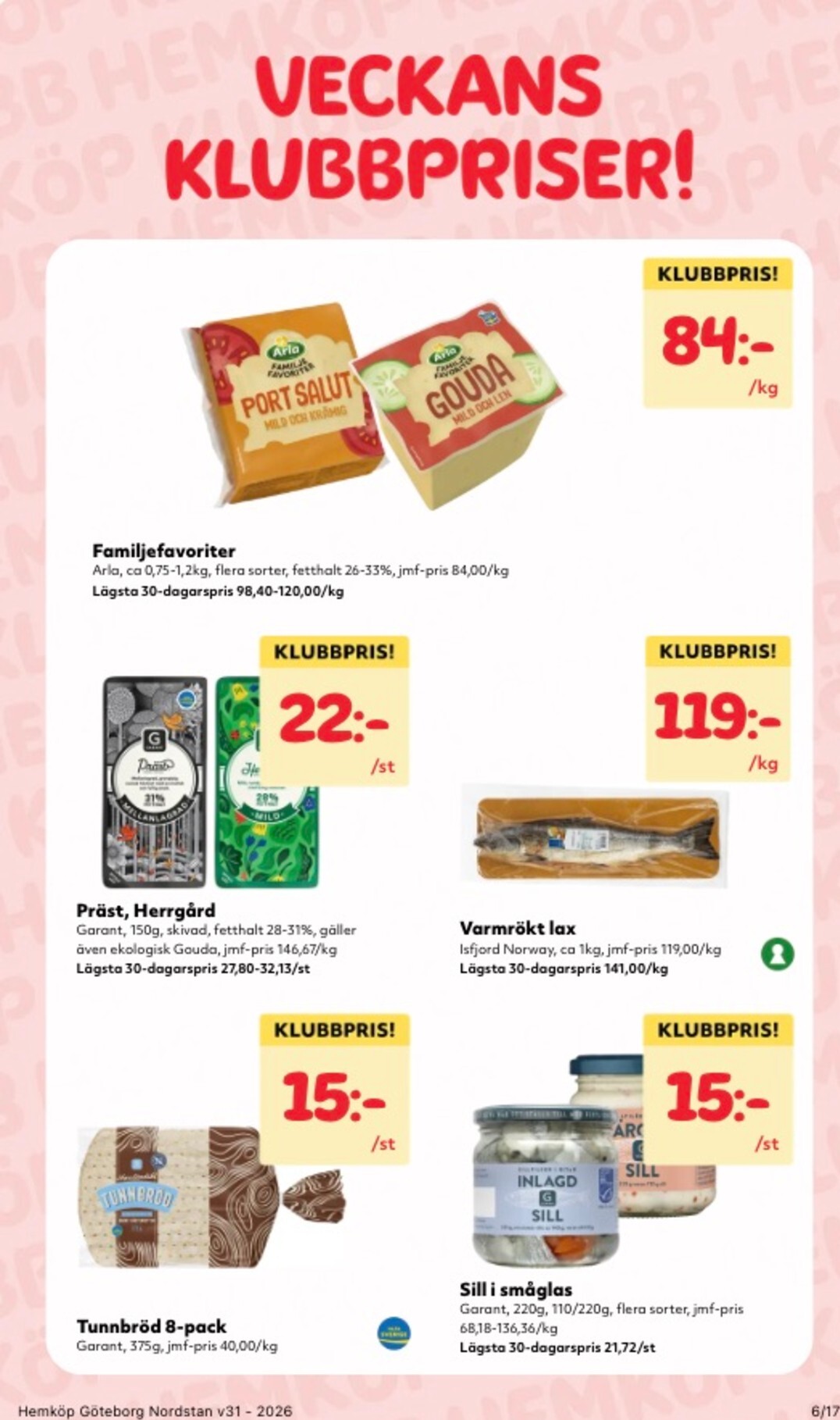 hemkop - Aktuellt Hemköp reklamblad från måndag, 27/07/2026 till söndag, 02/08/2026 - page: 6