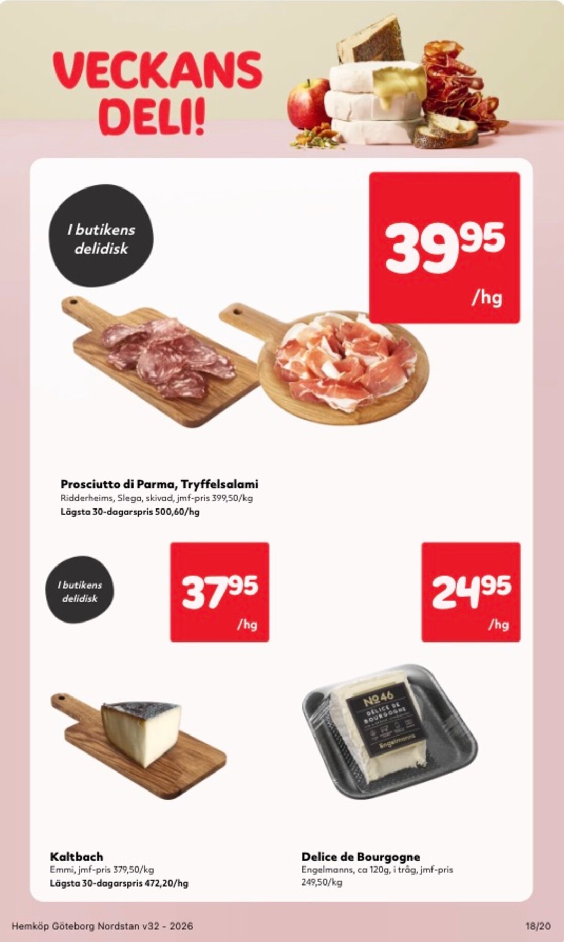hemkop - Aktuellt Hemköp reklamblad från måndag, 03/08/2026 till söndag, 09/08/2026 - page: 18