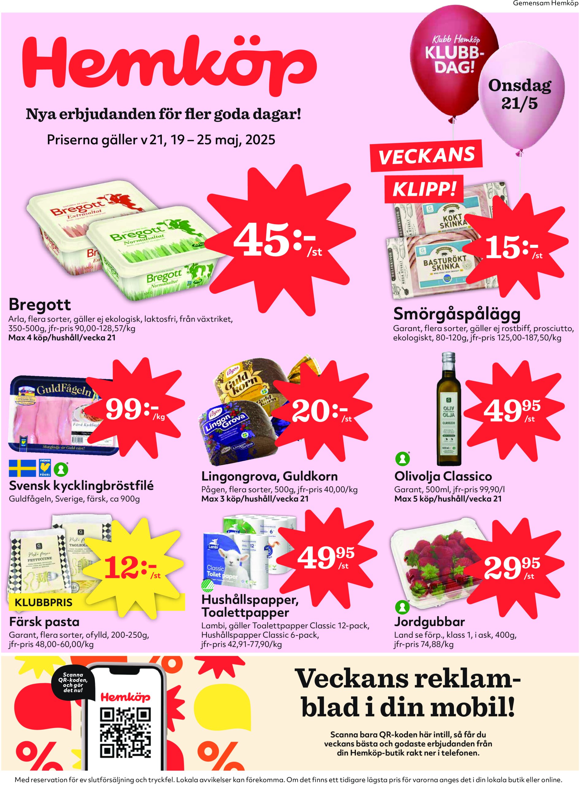 hemkop - Hemköp-reklambladet giltigt från 19/05 - 25/05