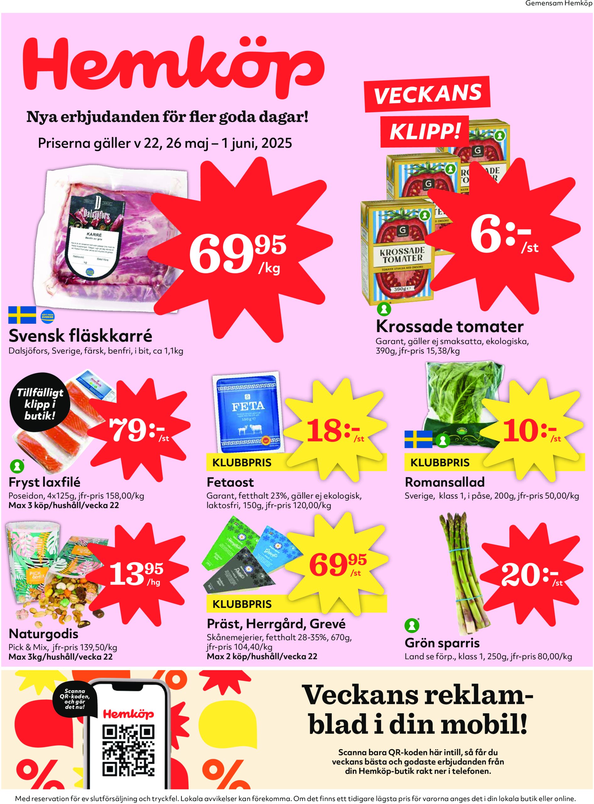 hemkop - Hemköp-reklambladet giltigt från 26/05 - 01/06