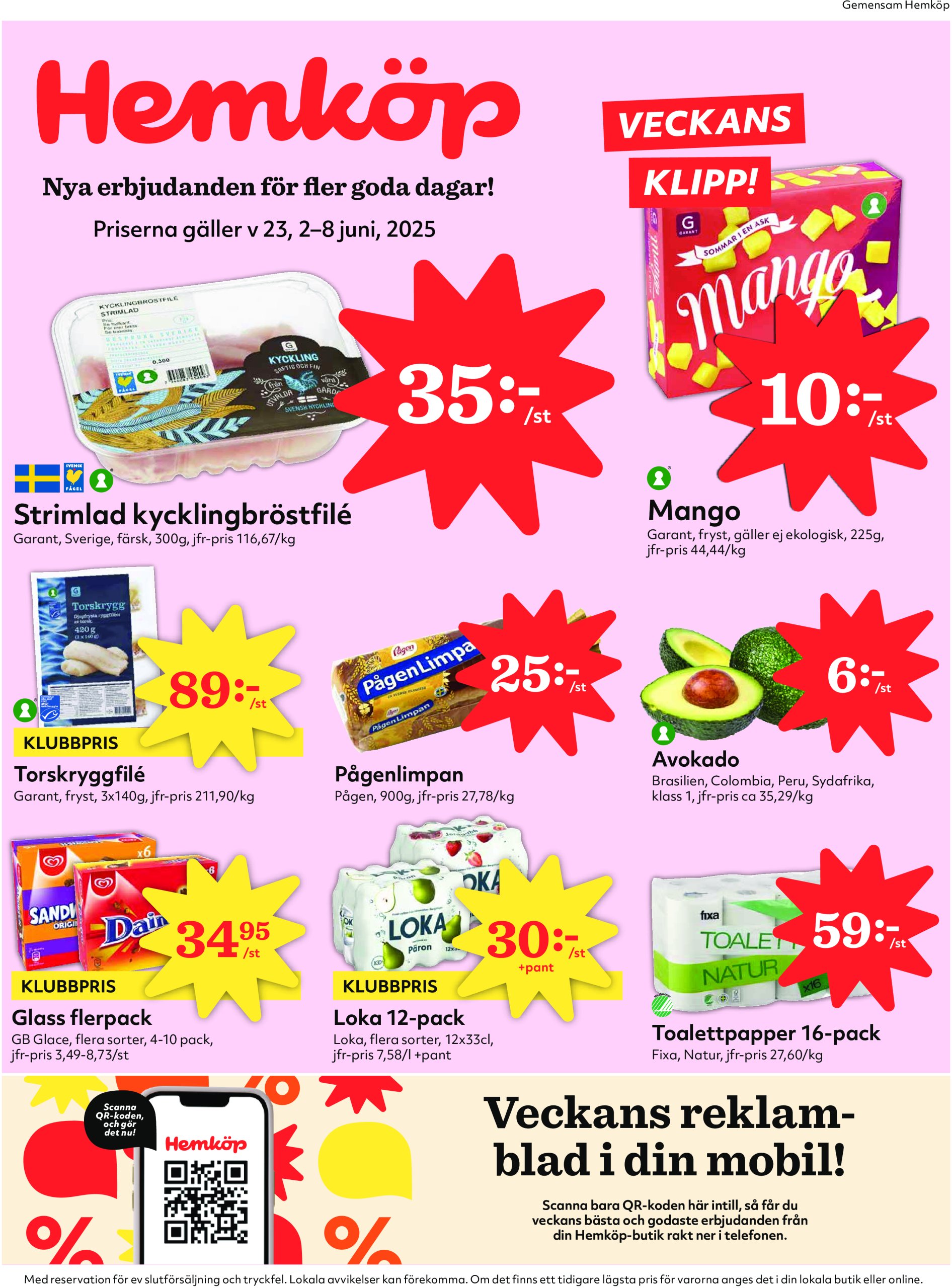 hemkop - Hemköp-reklambladet giltigt från 02/06 - 08/06
