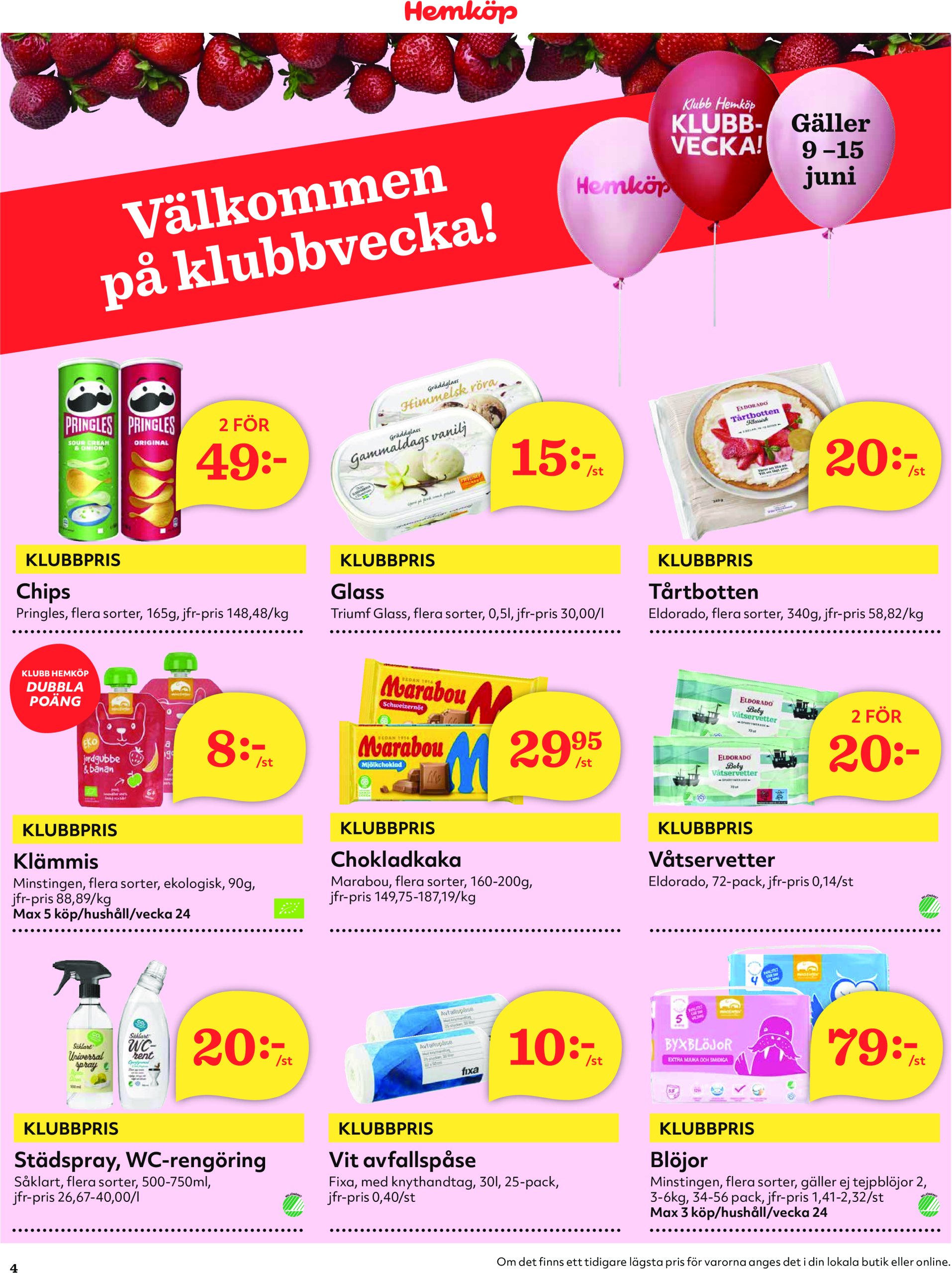 hemkop - Hemköp-reklambladet giltigt från 09/06 - 15/06 - page: 4