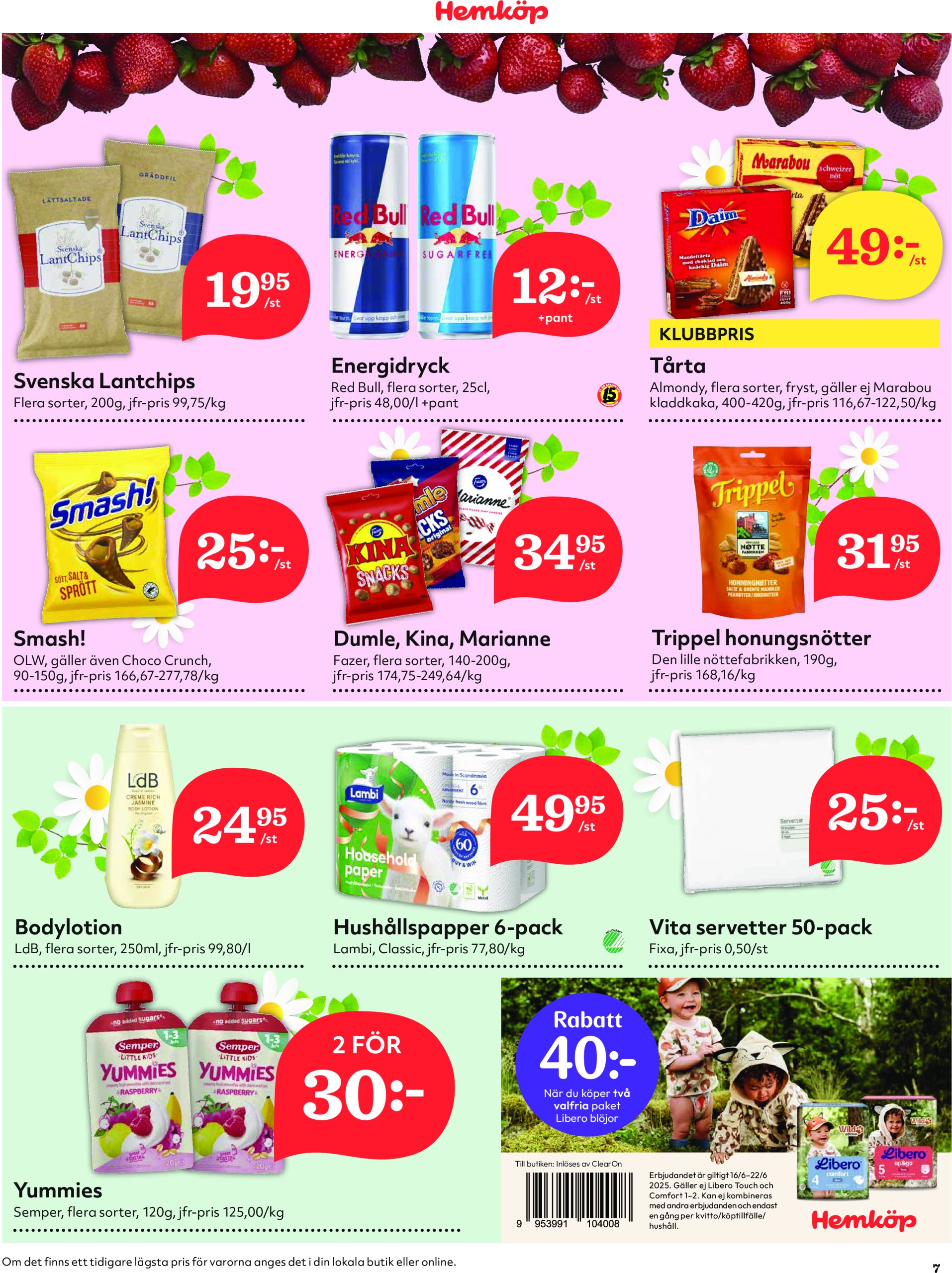 hemkop - Hemköp-reklambladet giltigt från 16/06 - 22/06 - page: 7