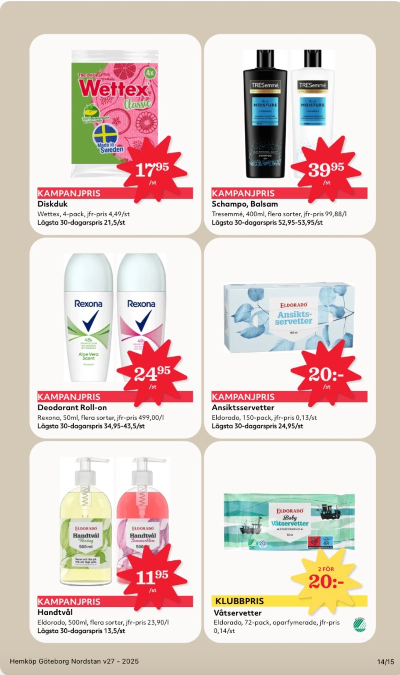 hemkop - Hemköp-reklambladet giltigt från 30/06 - 07/07 - page: 14