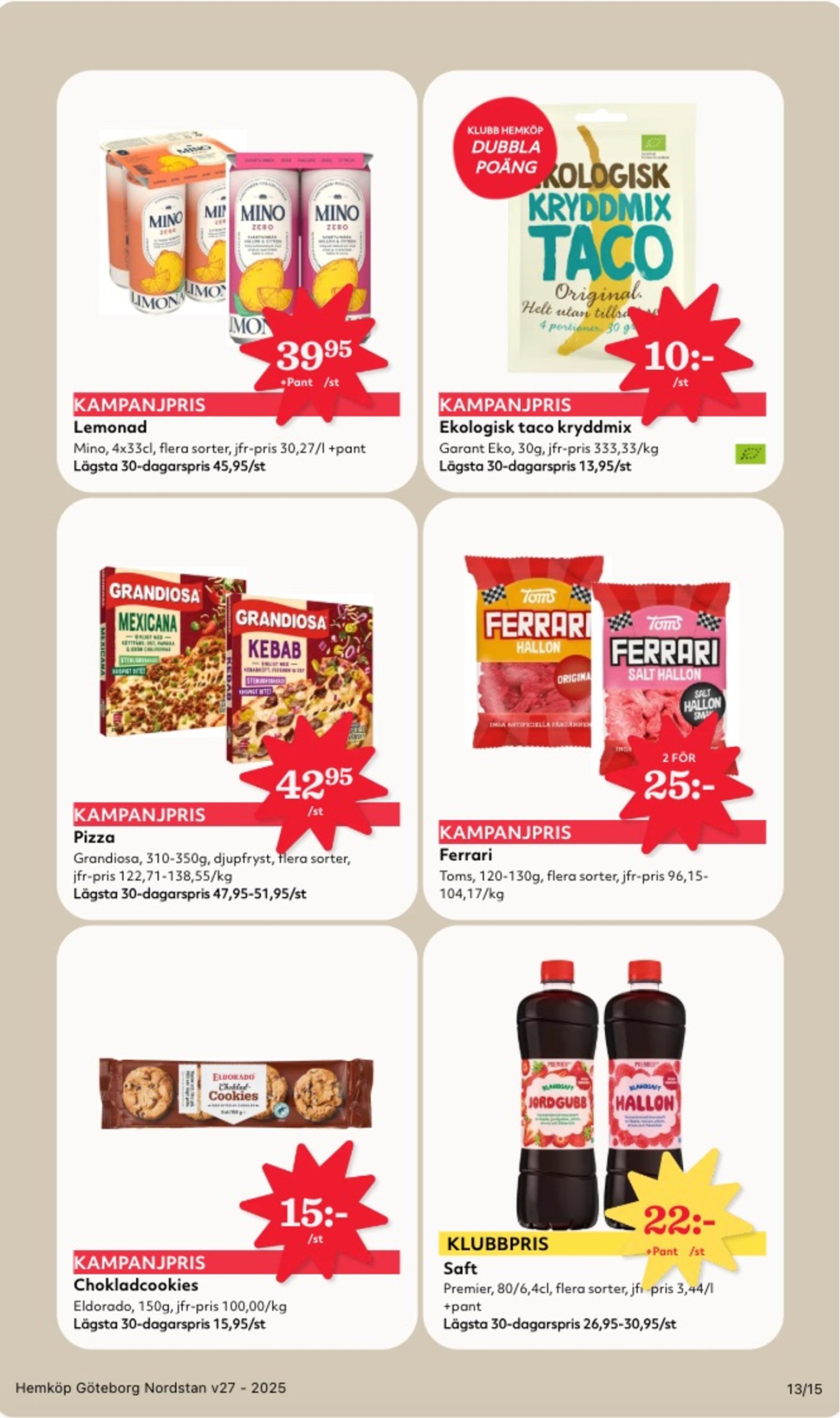 hemkop - Hemköp-reklambladet giltigt från 30/06 - 07/07 - page: 13