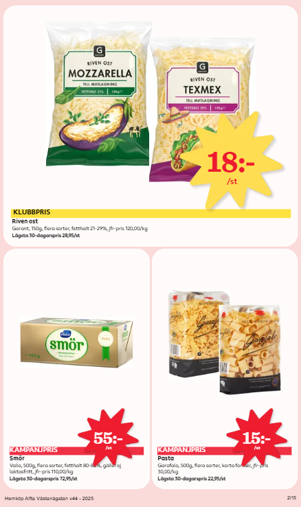 hemkop - Hemköp-reklambladet giltigt från 27/10 - 02/11 - page: 2