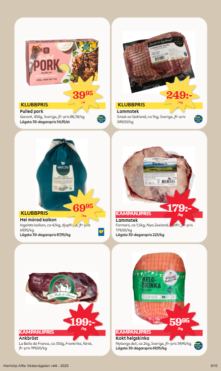 hemkop - Hemköp-reklambladet giltigt från 27/10 - 02/11 - page: 6