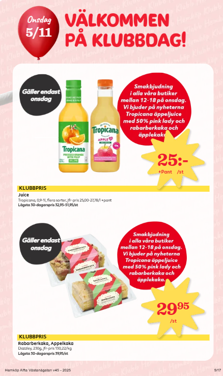 hemkop - Hemköp-reklambladet giltigt från 03/11 - 09/11 - page: 9