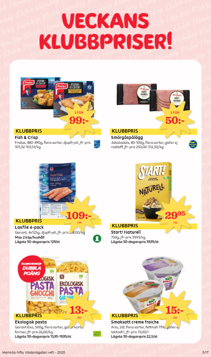 hemkop - Hemköp-reklambladet giltigt från 03/11 - 09/11 - page: 3