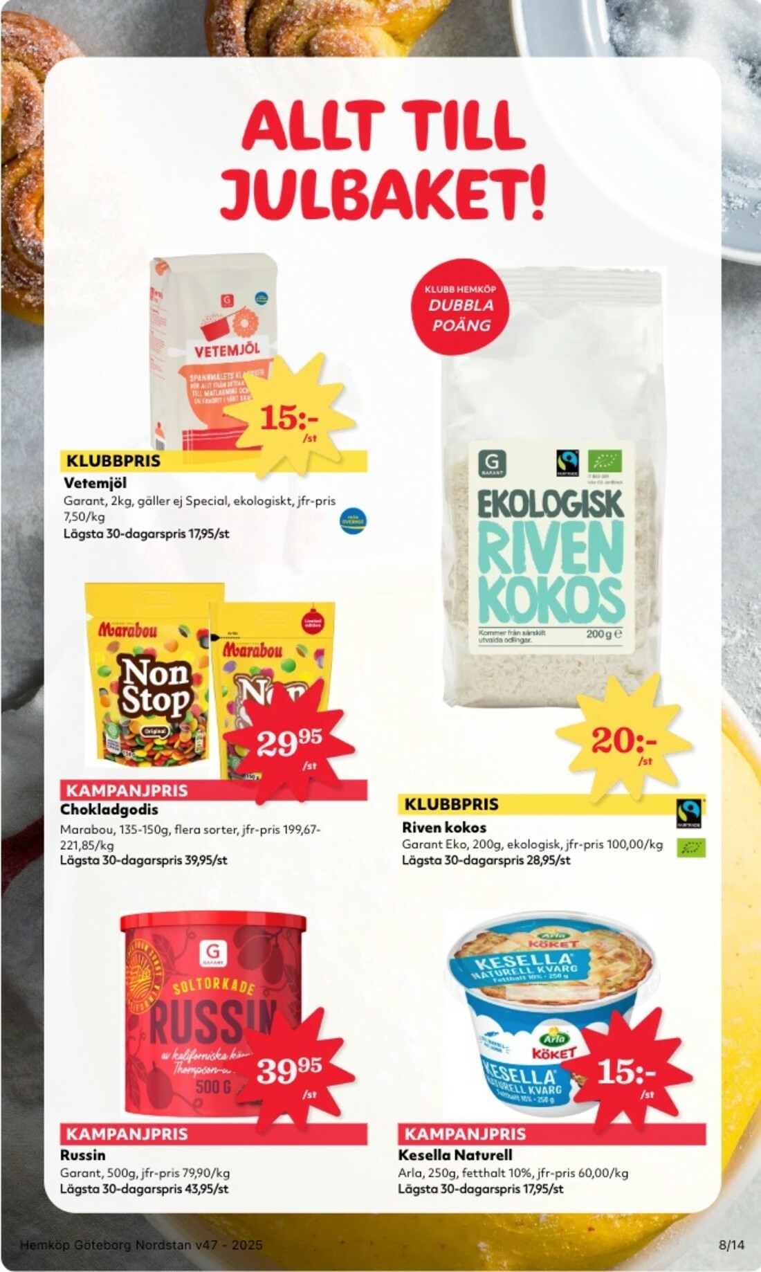 hemkop - Hemköp-reklambladet giltigt från 17/11 - 23/11 - page: 8