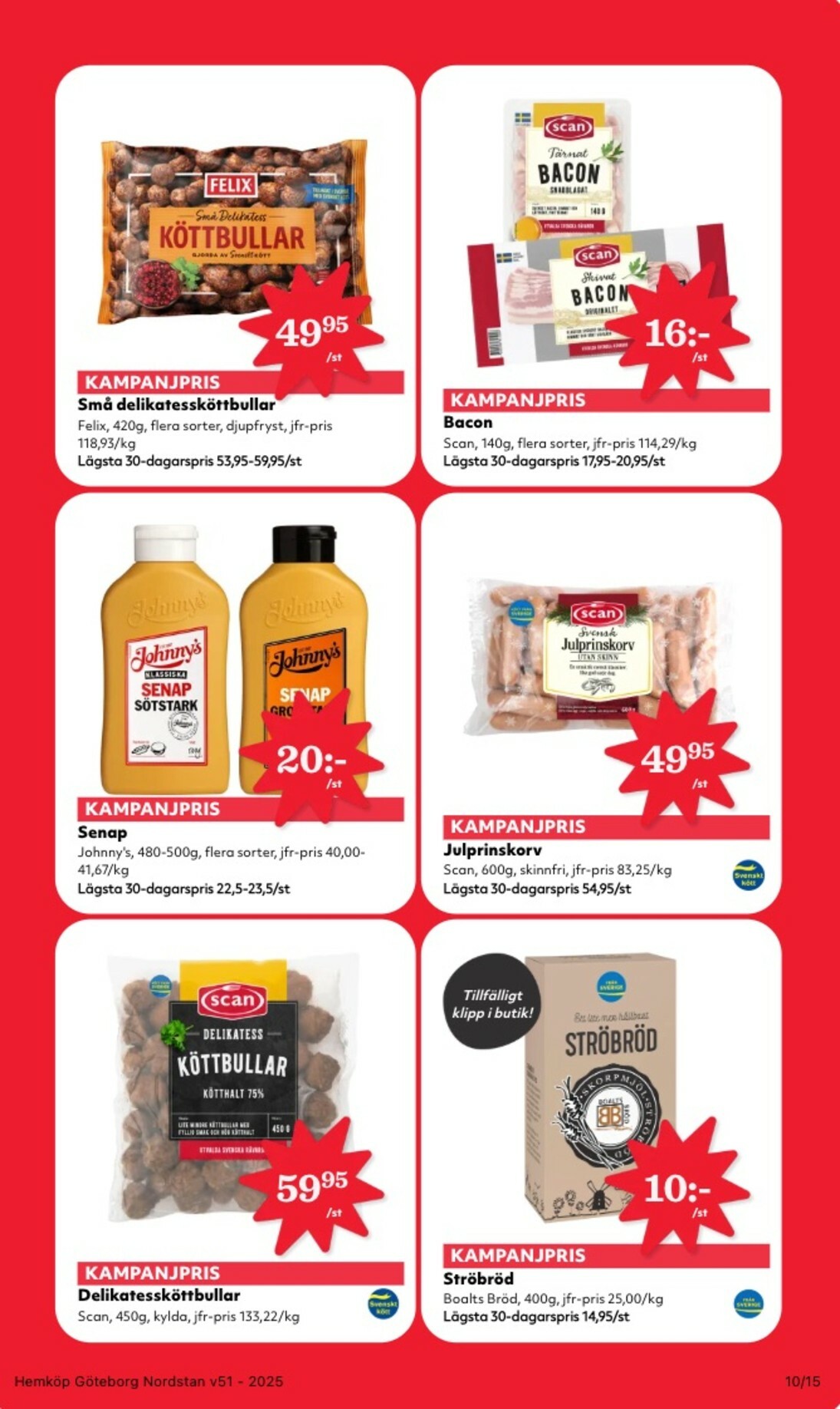 hemkop - Hemköp-reklambladet giltigt från 15/12 - 21/12 - page: 10