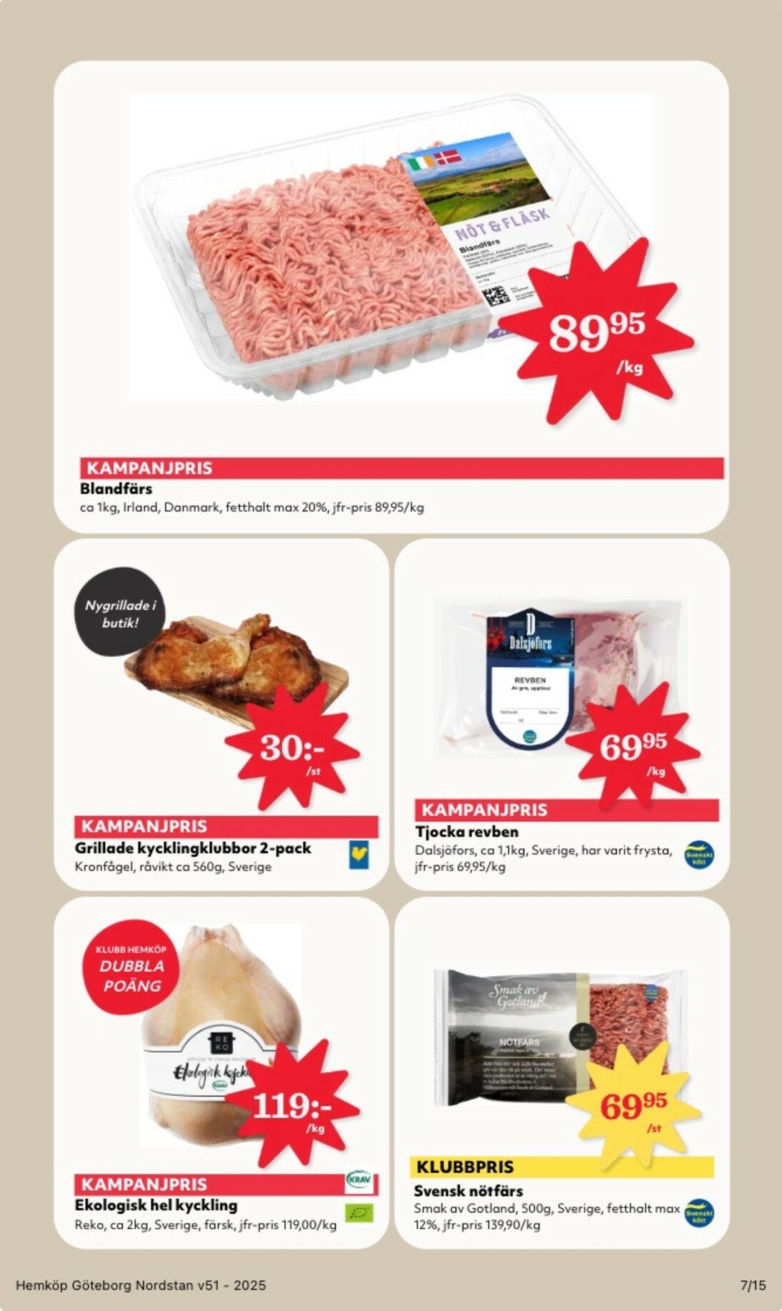 hemkop - Hemköp-reklambladet giltigt från 15/12 - 21/12 - page: 7