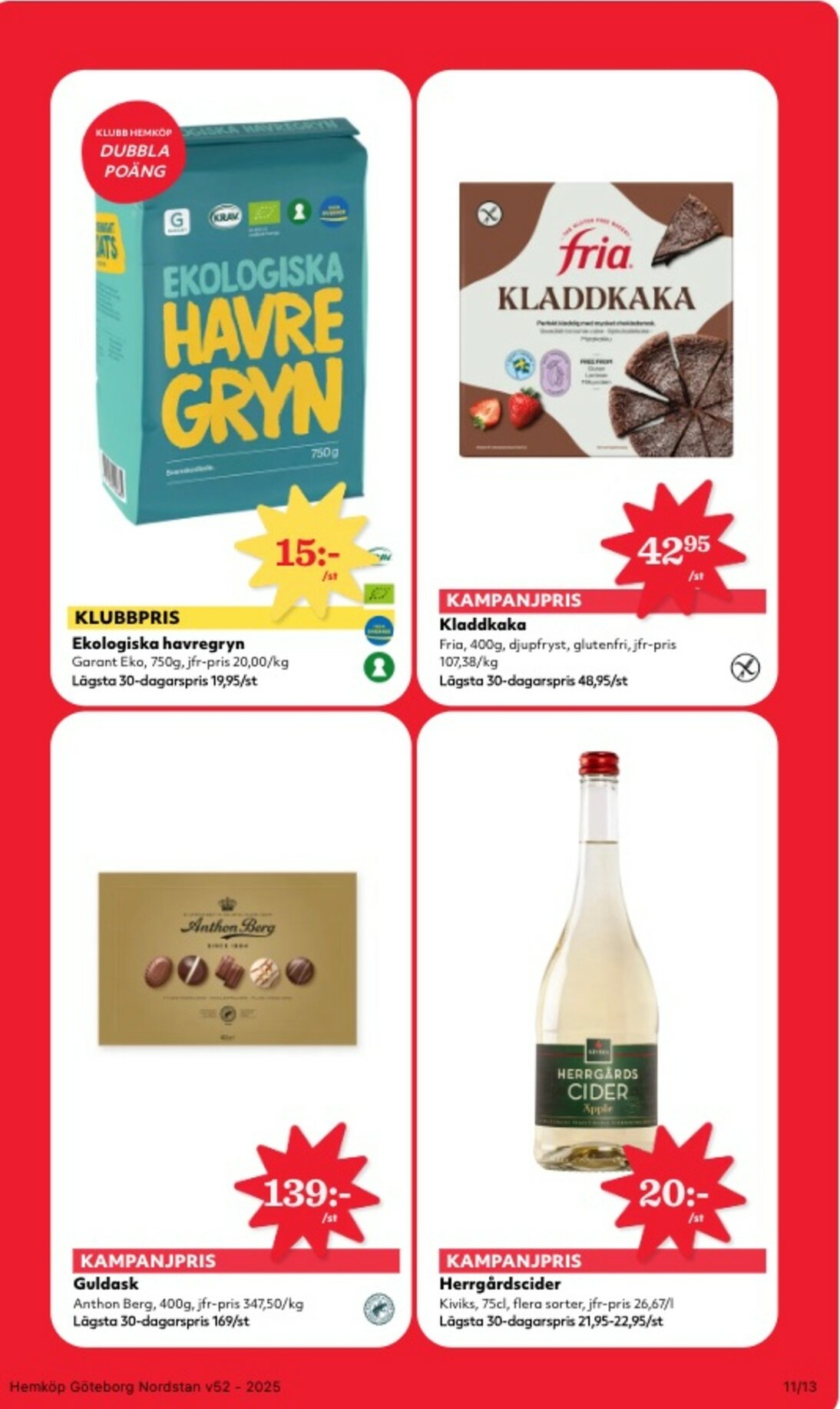 hemkop - Hemköp-reklambladet giltigt från 22/12 - 28/12 - page: 11