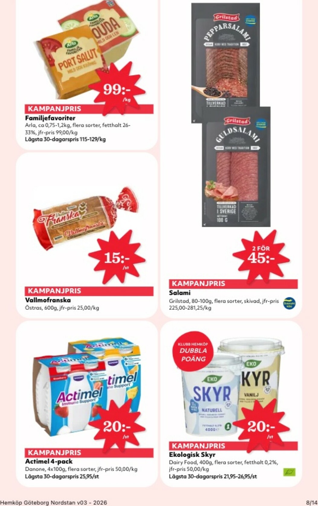 hemkop - Hemköp-reklambladet giltigt från 12/01 - 18/01 - page: 8