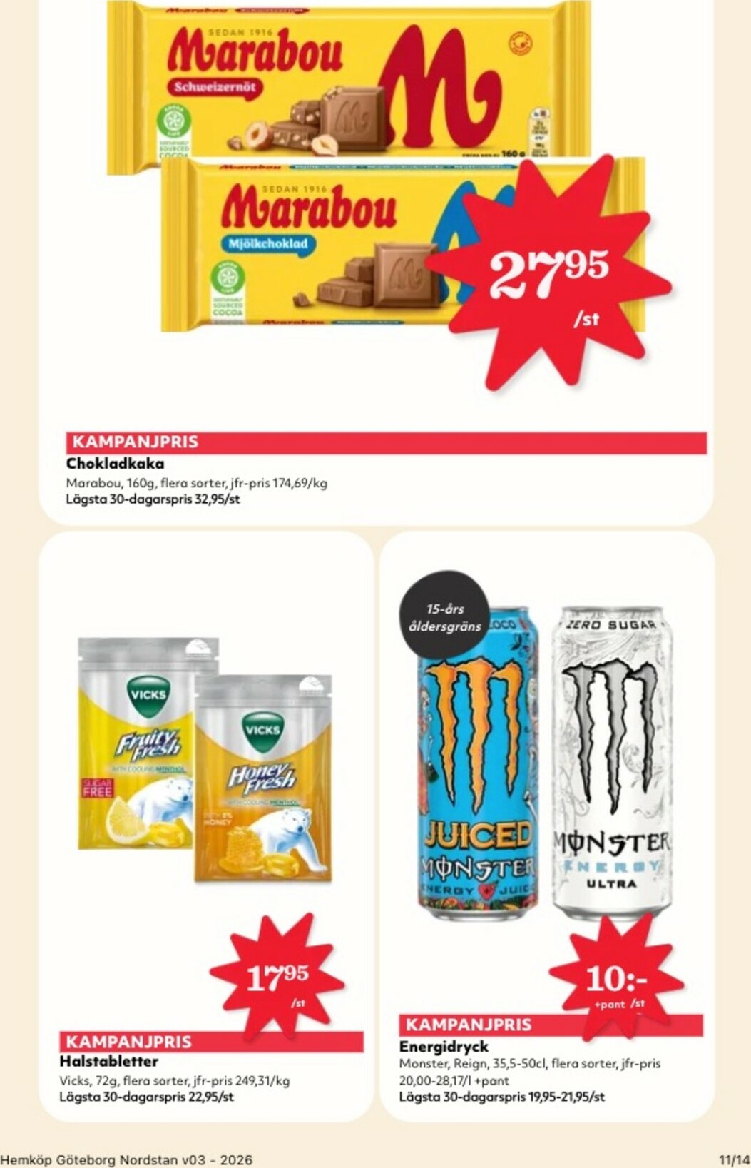 hemkop - Hemköp-reklambladet giltigt från 12/01 - 18/01 - page: 11