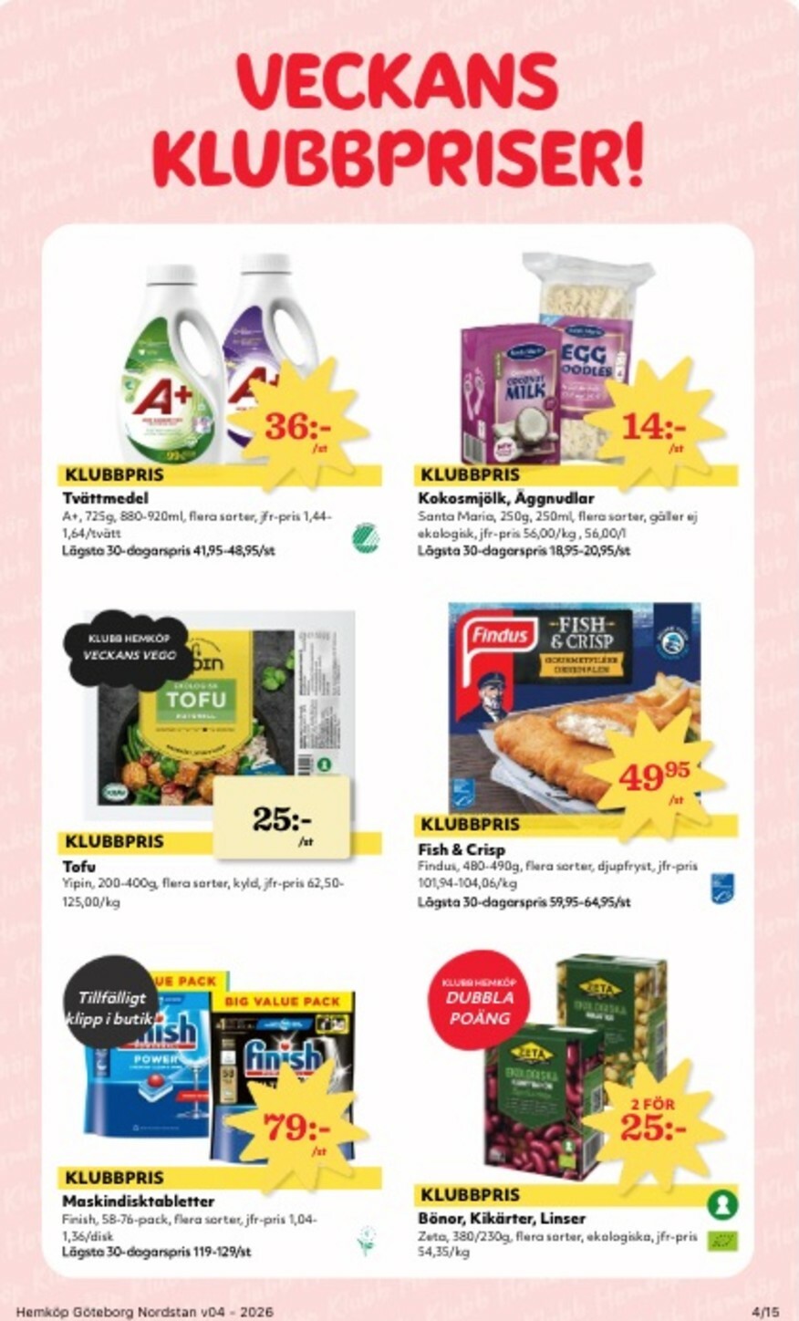 hemkop - Hemköp-reklambladet giltigt från 19/01 - 25/01 - page: 4