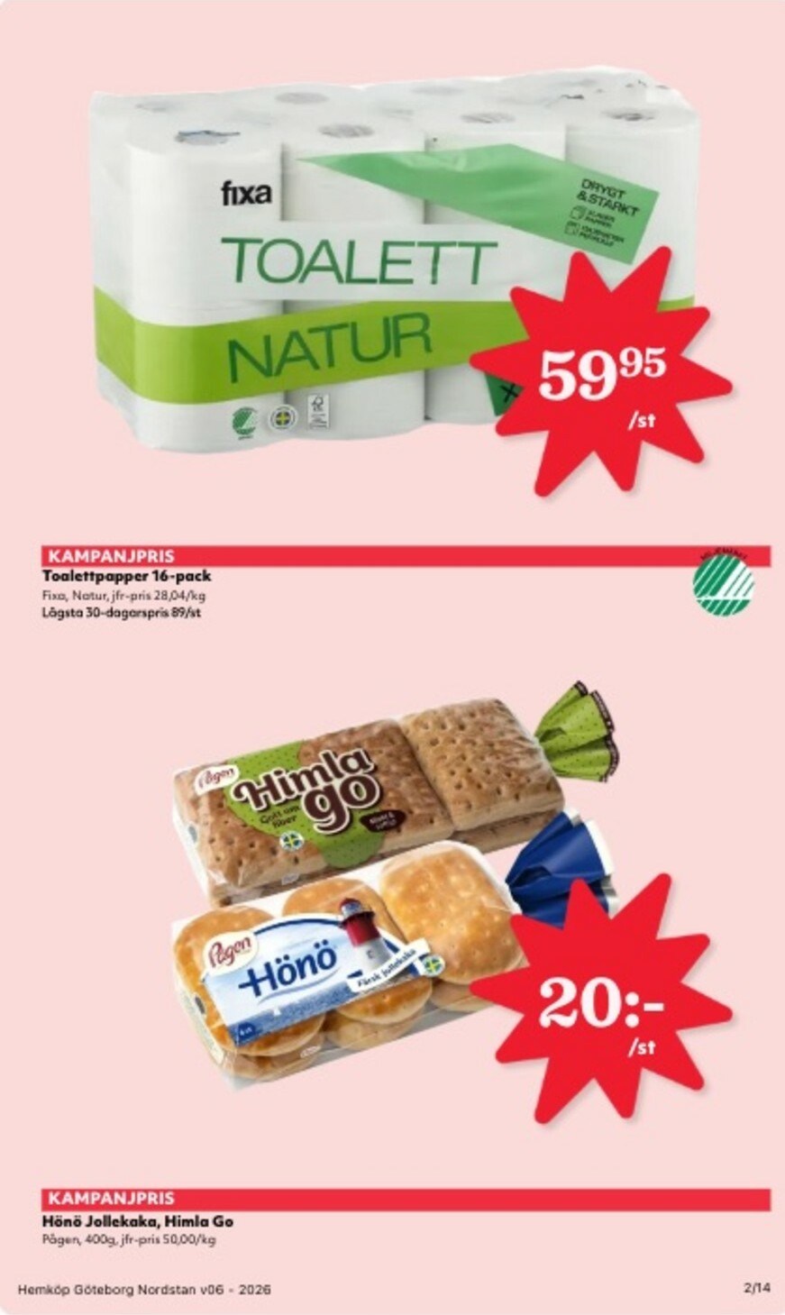 hemkop - Hemköp-reklambladet giltigt från 02/02/2026 - 08/02/2026 - page: 2