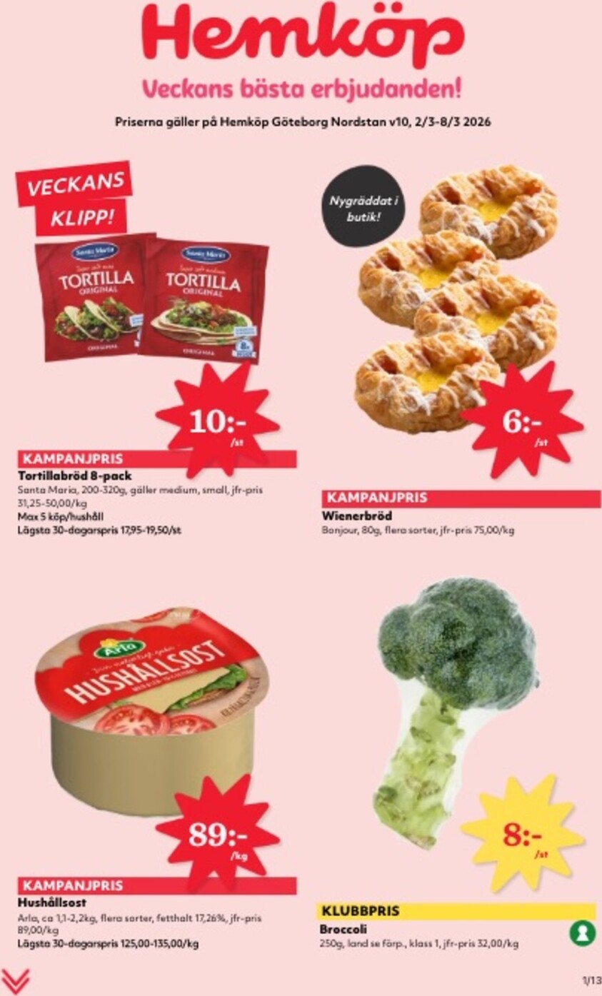 hemkop - Hemköp-reklambladet giltigt från 02/03/2026 - 08/03/2026
