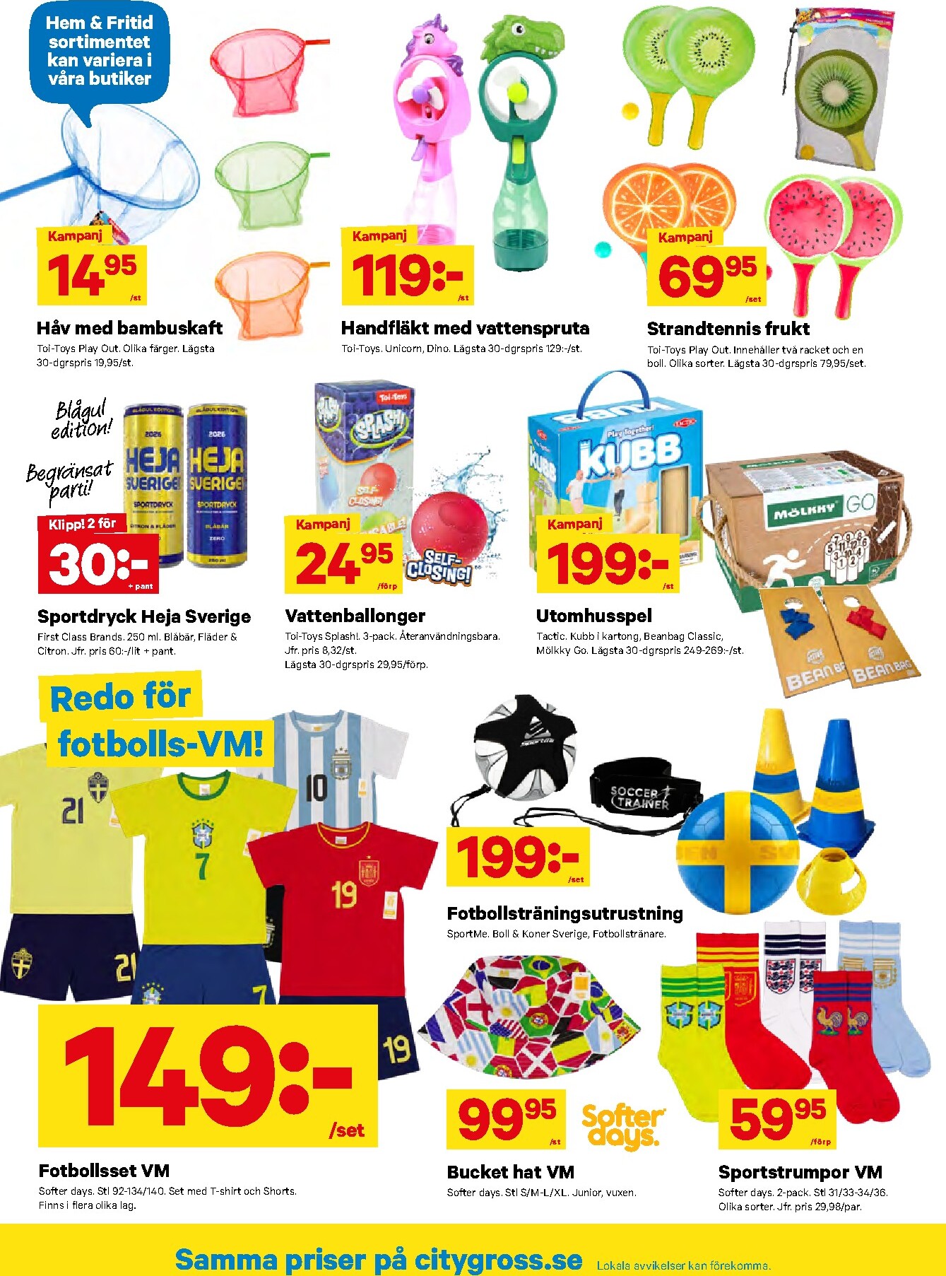 city-gross - Aktuellt City Gross reklamblad från måndag, 08/06/2026 till söndag, 14/06/2026 - page: 10