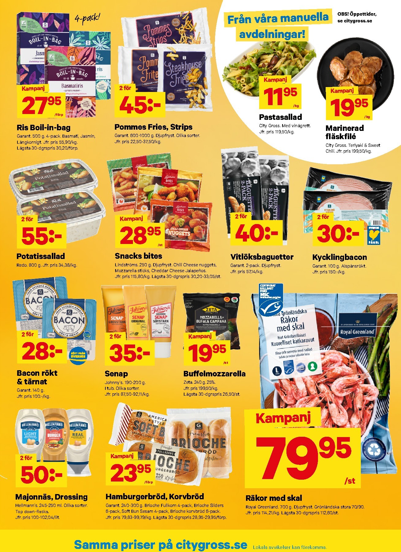 city-gross - Aktuellt City Gross reklamblad från måndag, 27/07/2026 till söndag, 02/08/2026 - page: 7