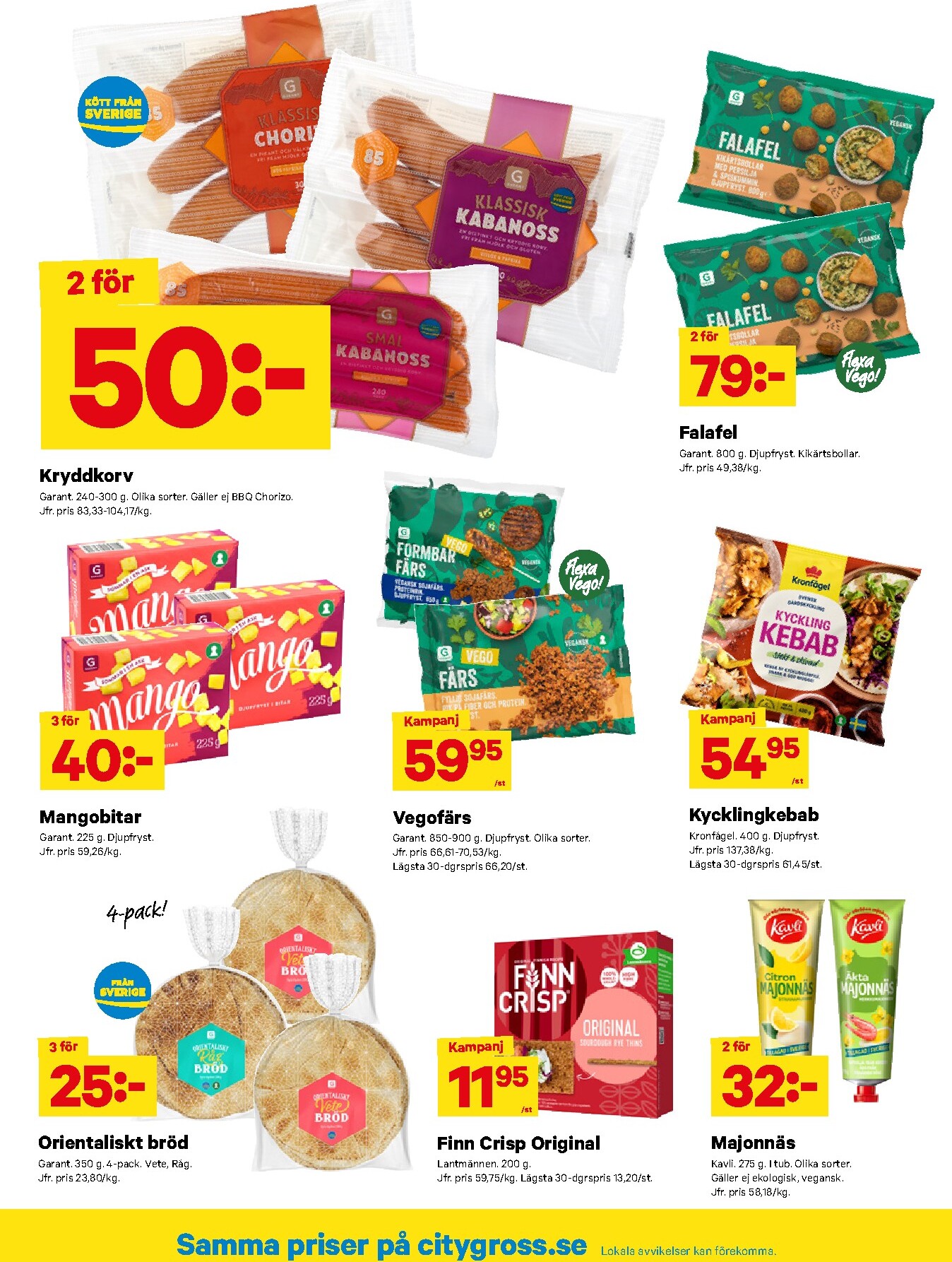 city-gross - Aktuellt City Gross reklamblad från måndag, 03/08/2026 till söndag, 09/08/2026 - page: 8