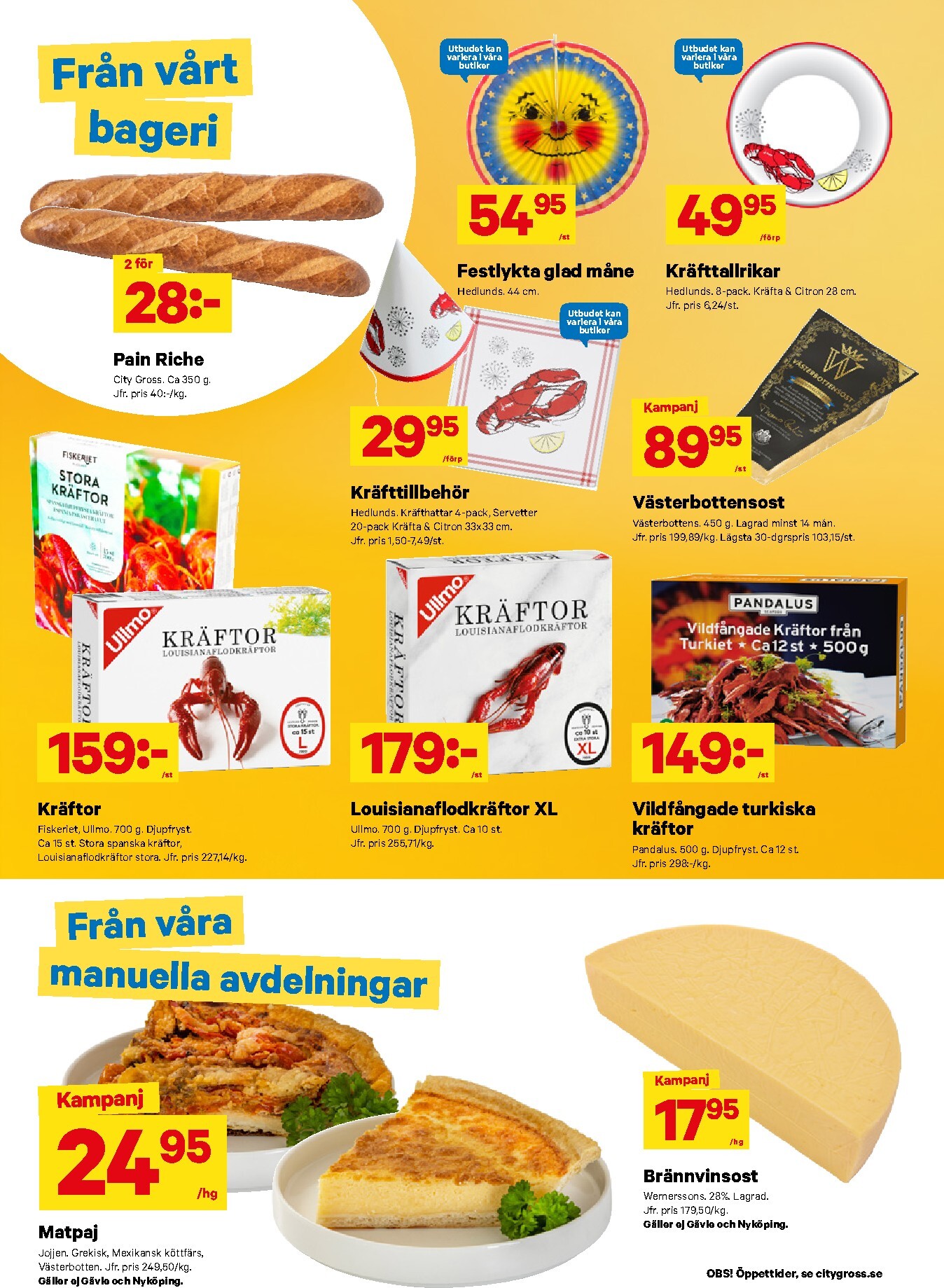 city-gross - Aktuellt City Gross reklamblad från måndag, 03/08/2026 till söndag, 09/08/2026 - page: 7