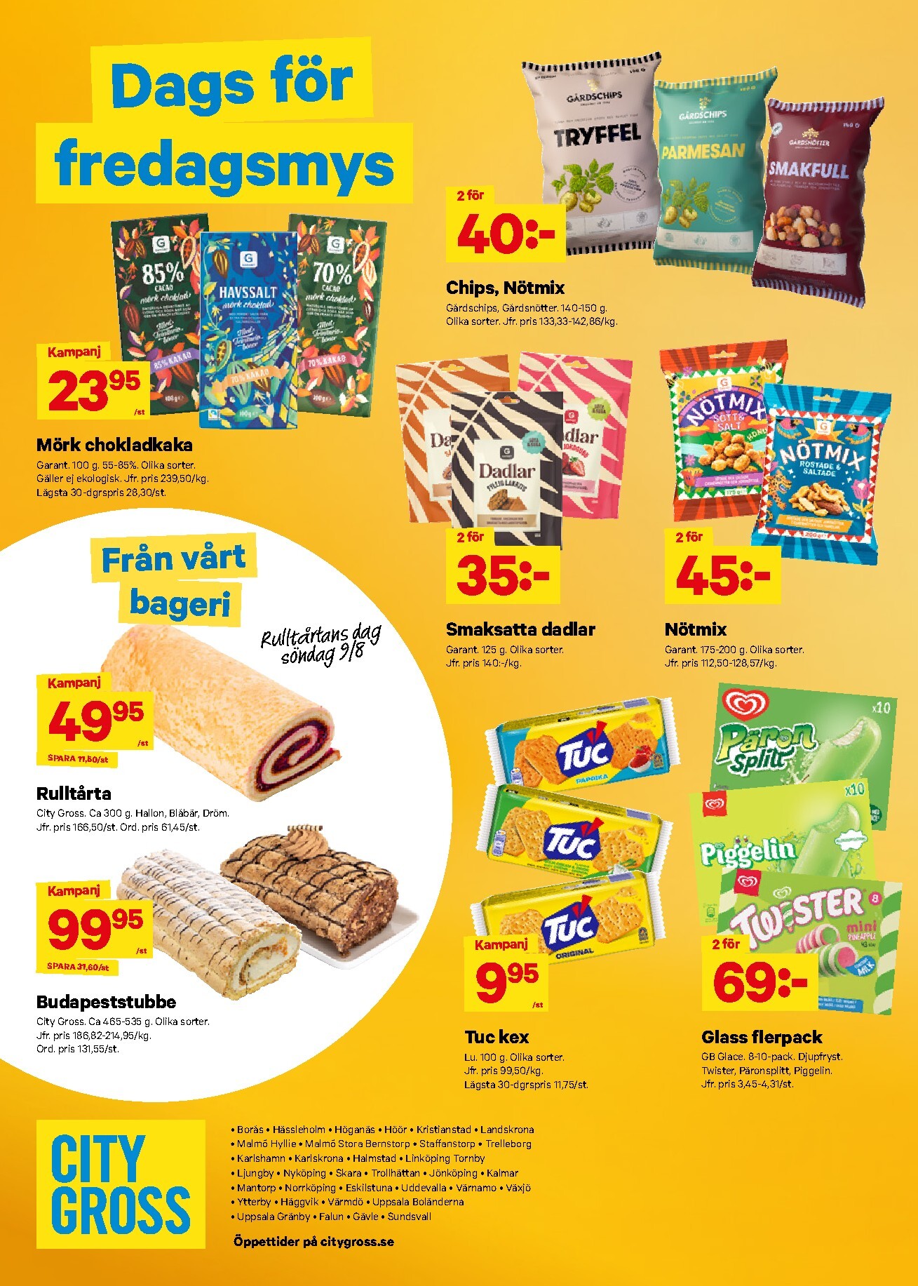 city-gross - Aktuellt City Gross reklamblad från måndag, 03/08/2026 till söndag, 09/08/2026 - page: 11