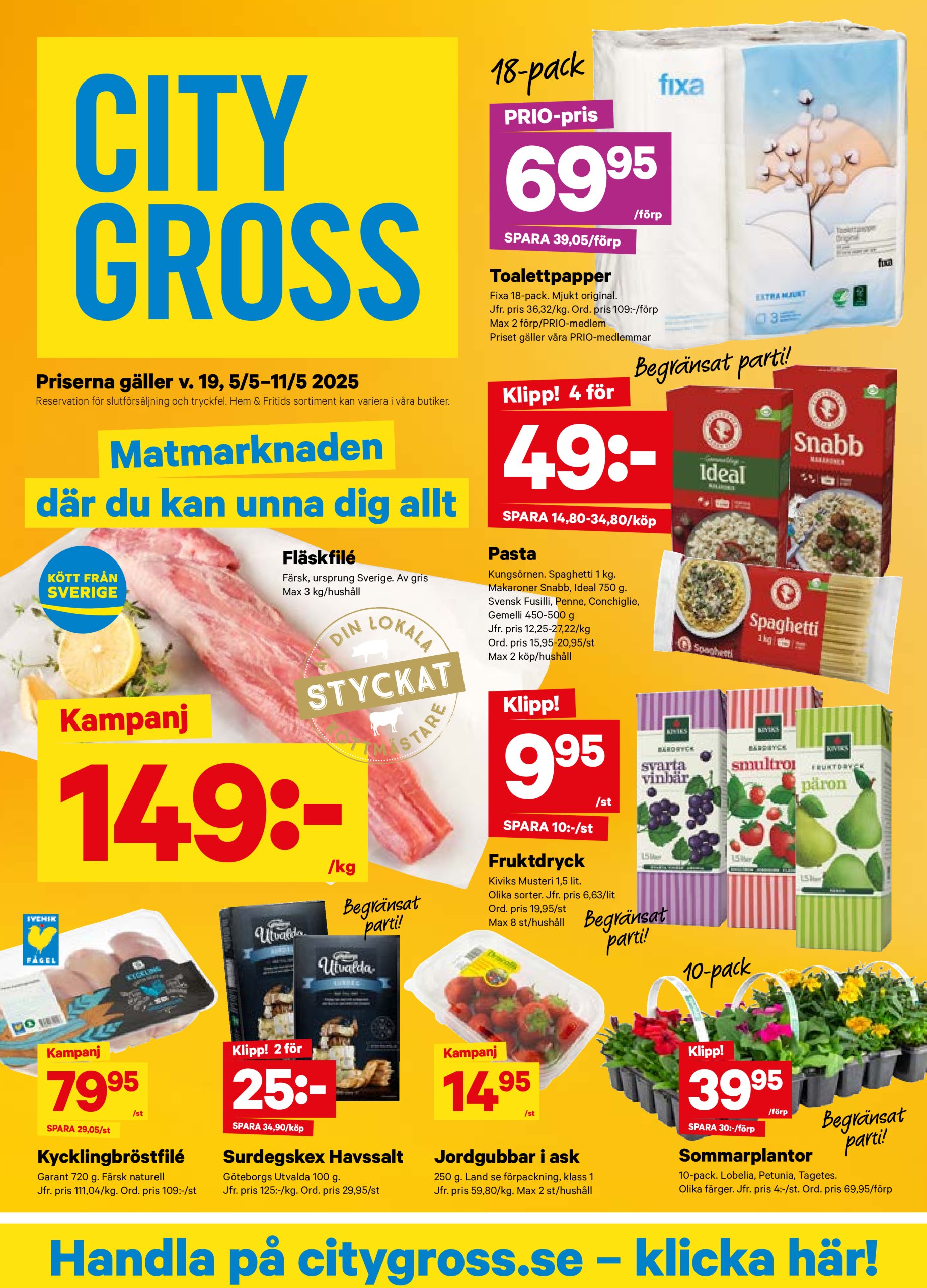 city-gross - City Gross-reklambladet giltigt från 05/05 - 11/05