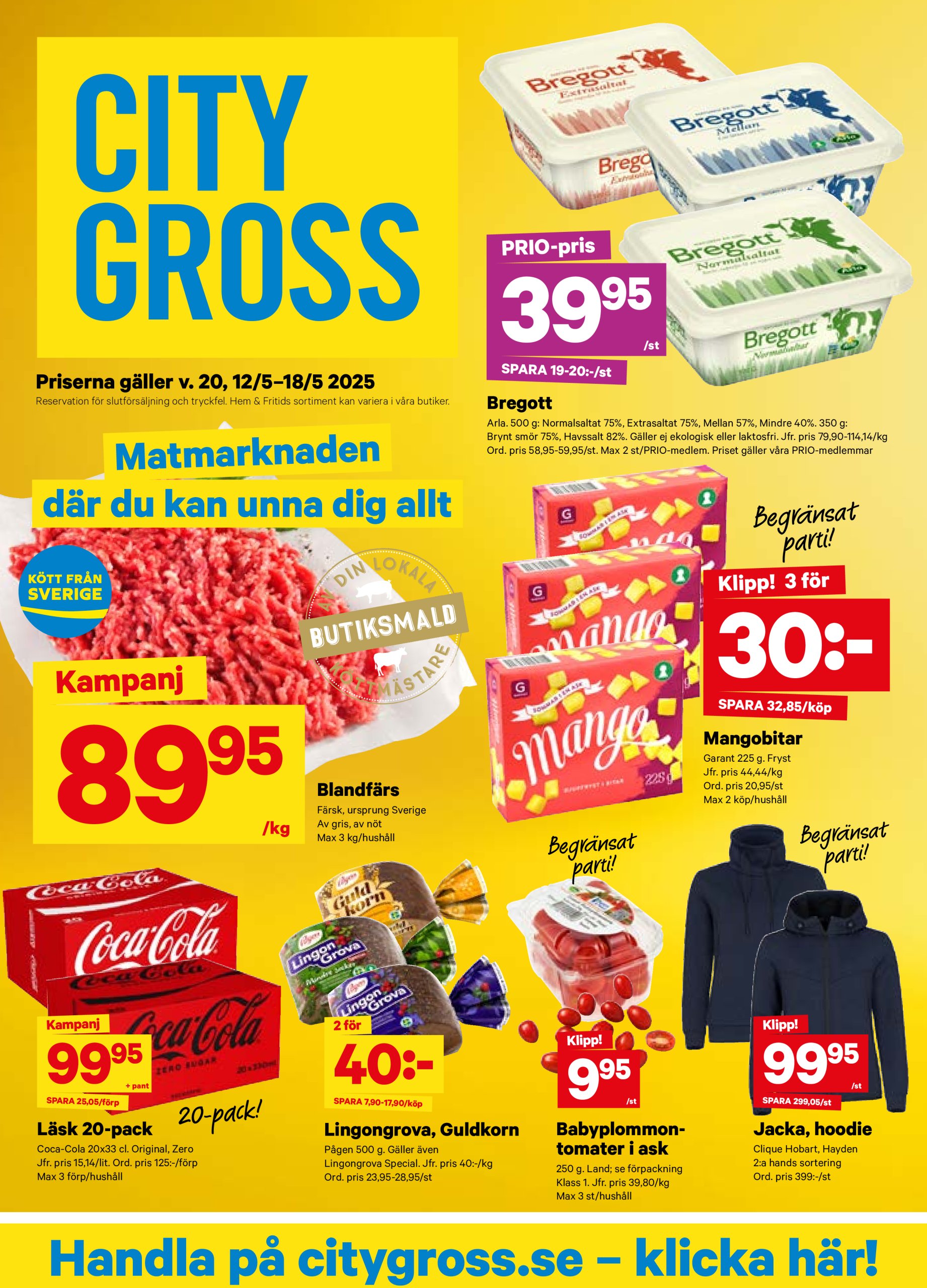 city-gross - City Gross-reklambladet giltigt från 12/05 - 18/05