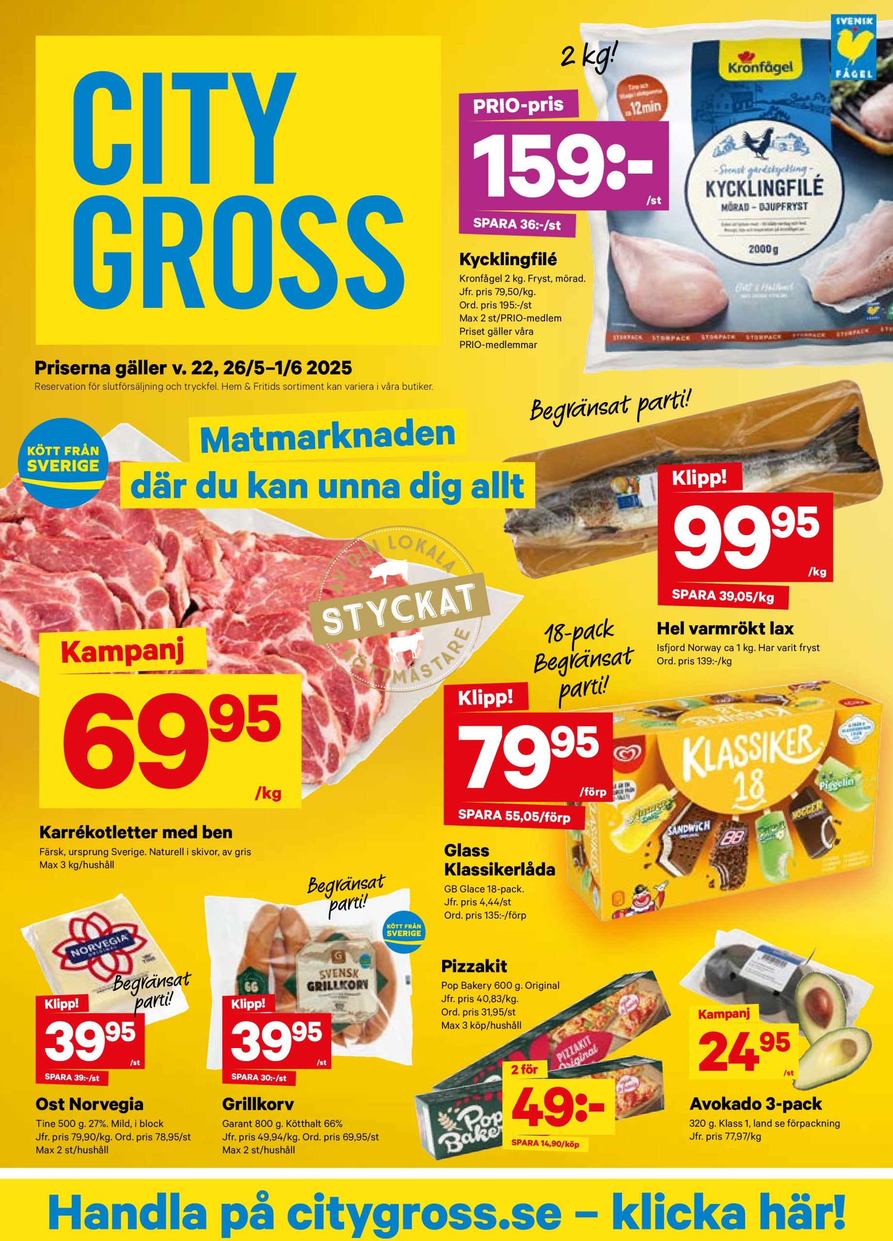 city-gross - City Gross-reklambladet giltigt från 26/05 - 01/06