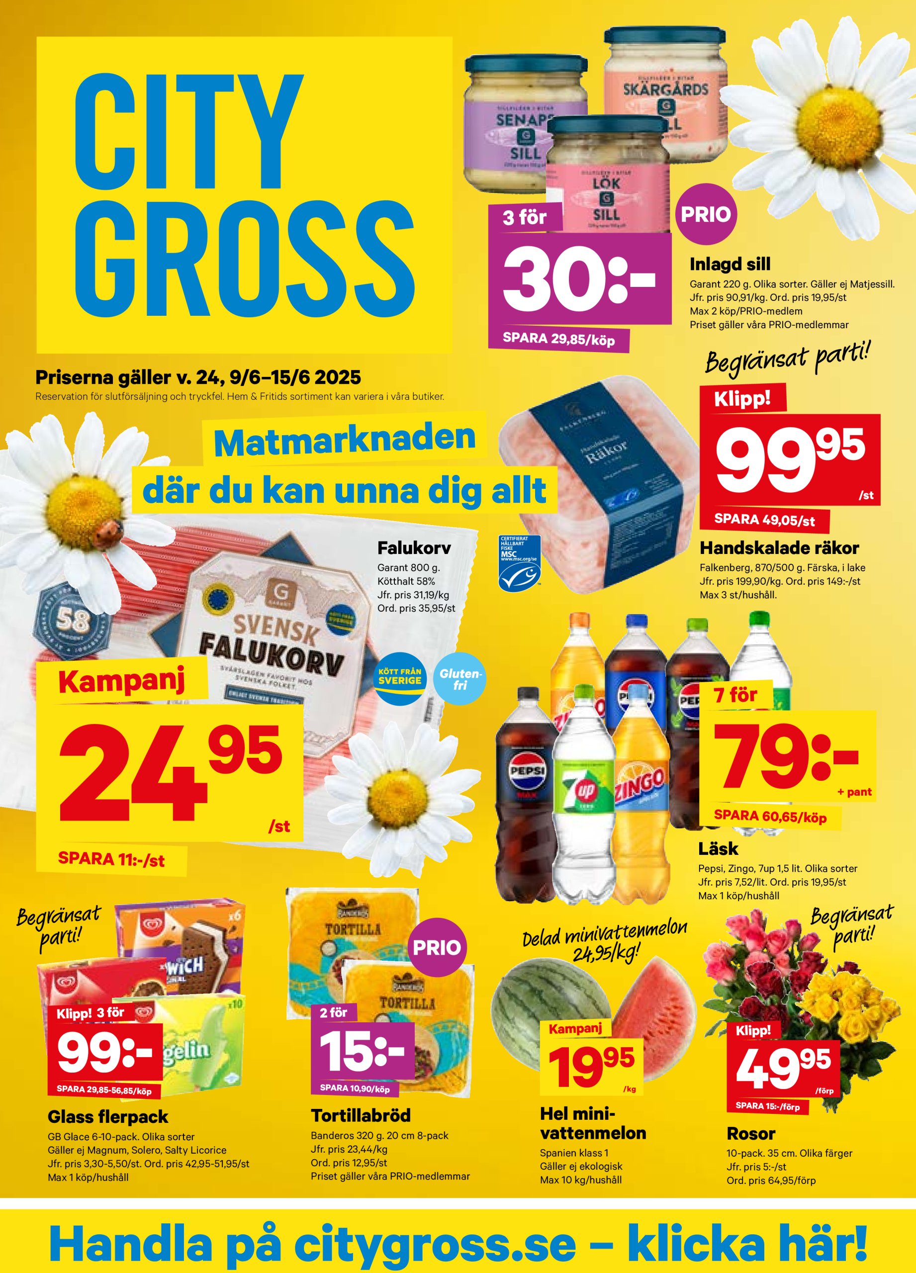 city-gross - City Gross-reklambladet giltigt från 09/06 - 15/06