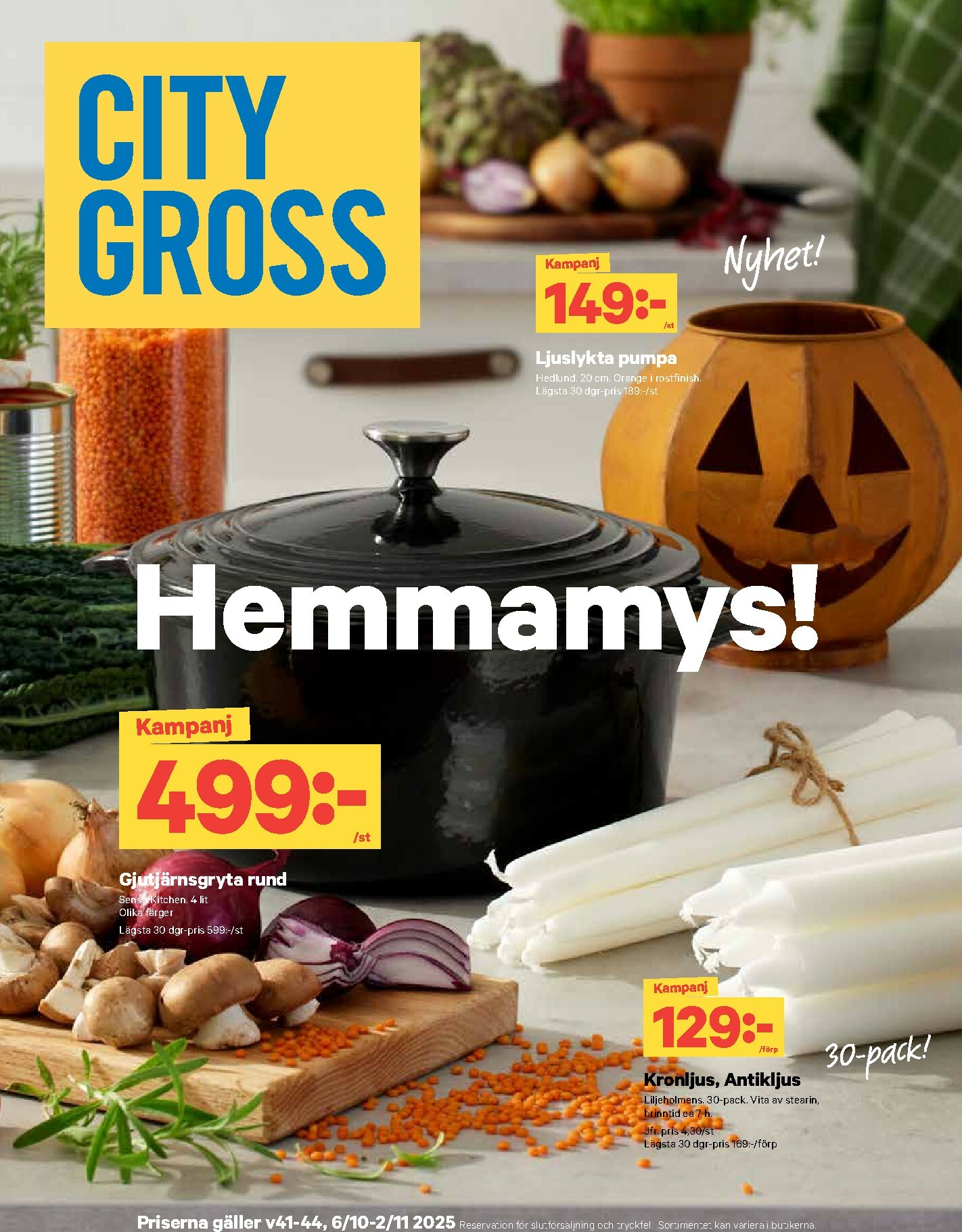 city-gross - City Gross-reklambladet giltigt från 27/10 - 02/11 - page: 12