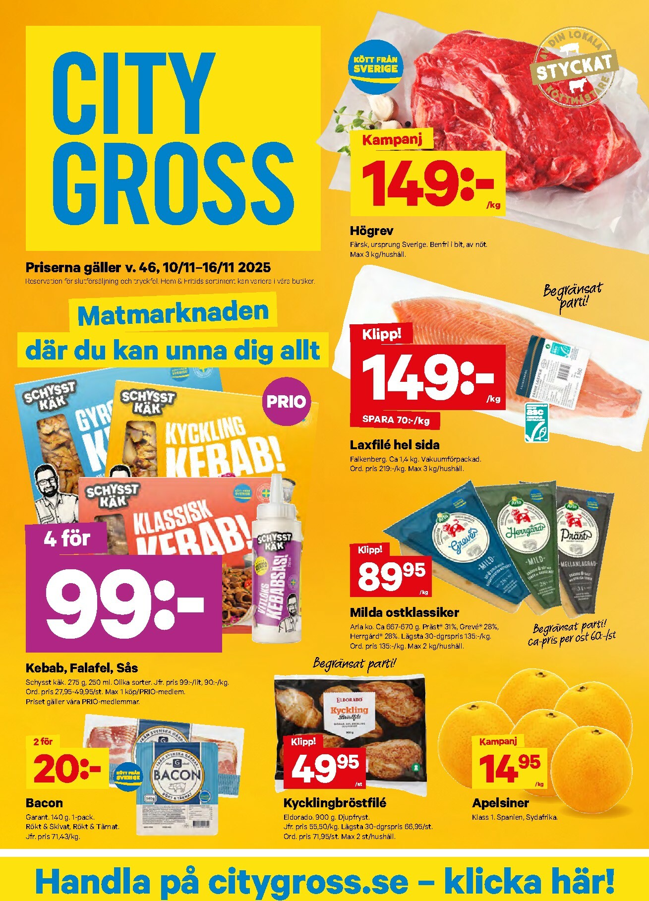 city-gross - City Gross-reklambladet giltigt från 10/11 - 16/11
