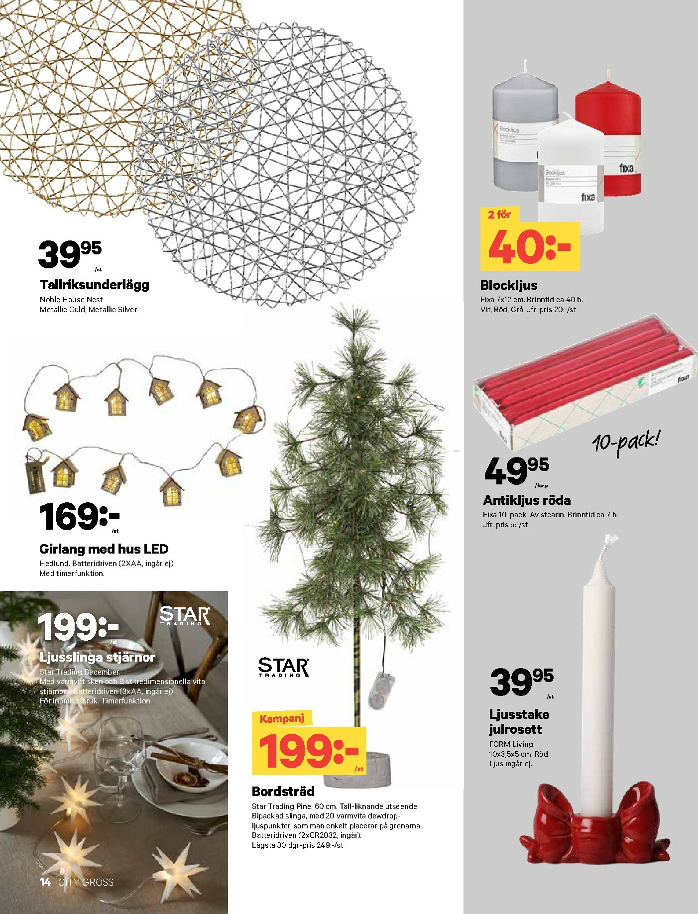 city-gross - City Gross-reklambladet giltigt från 17/11 - 23/11 - page: 22