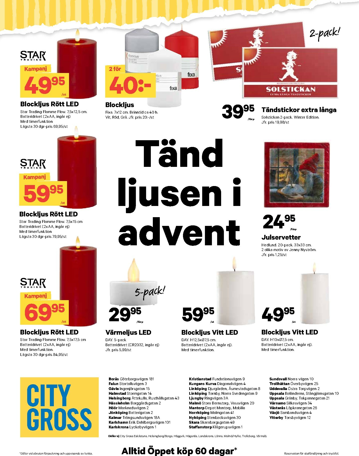 city-gross - City Gross-reklambladet giltigt från 24/11 - 30/11 - page: 28