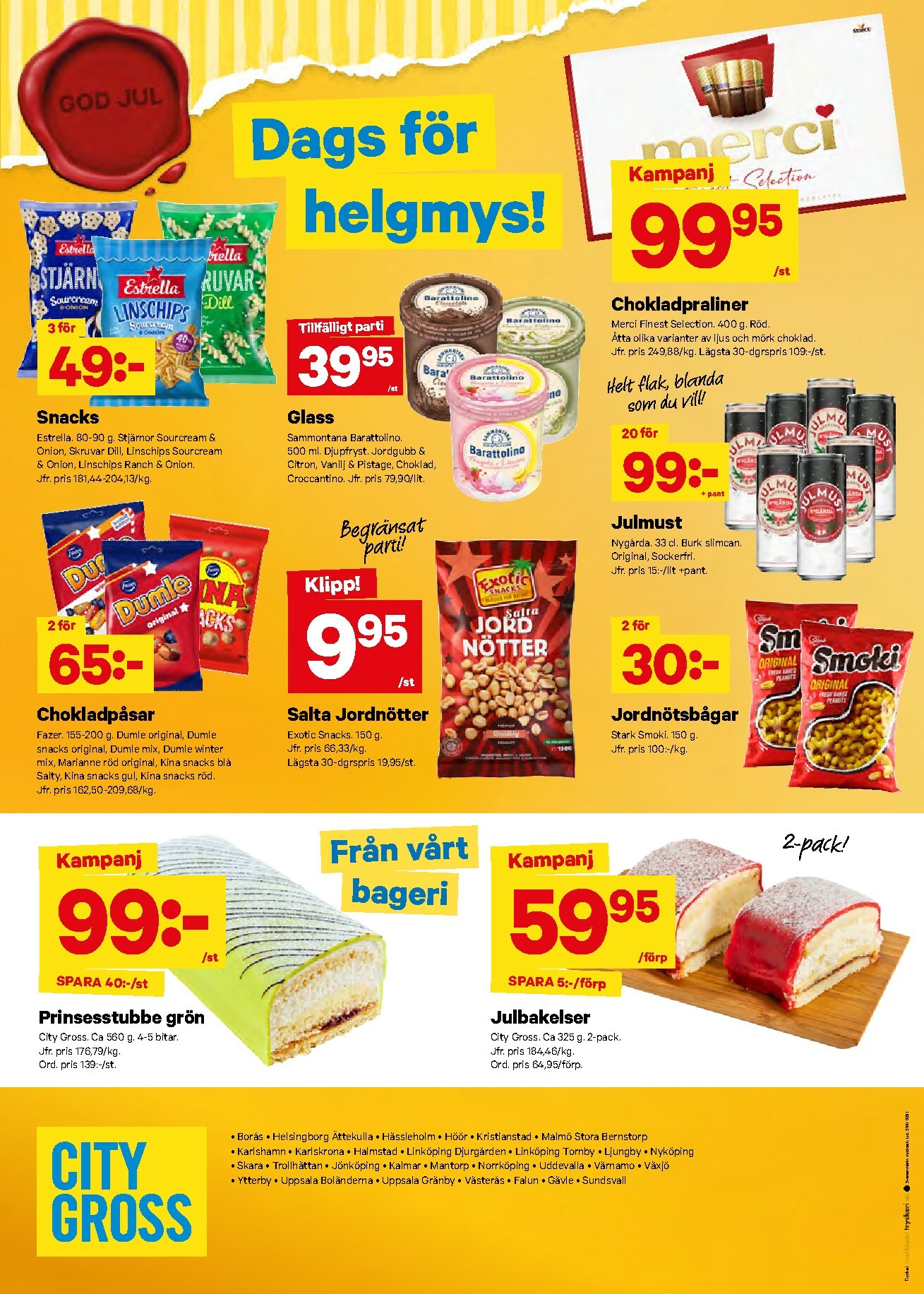 city-gross - City Gross-reklambladet giltigt från 01/12 - 07/12 - page: 8